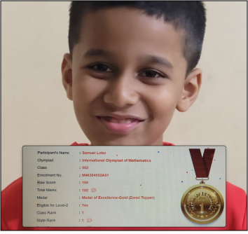 Samuel, Grade 3