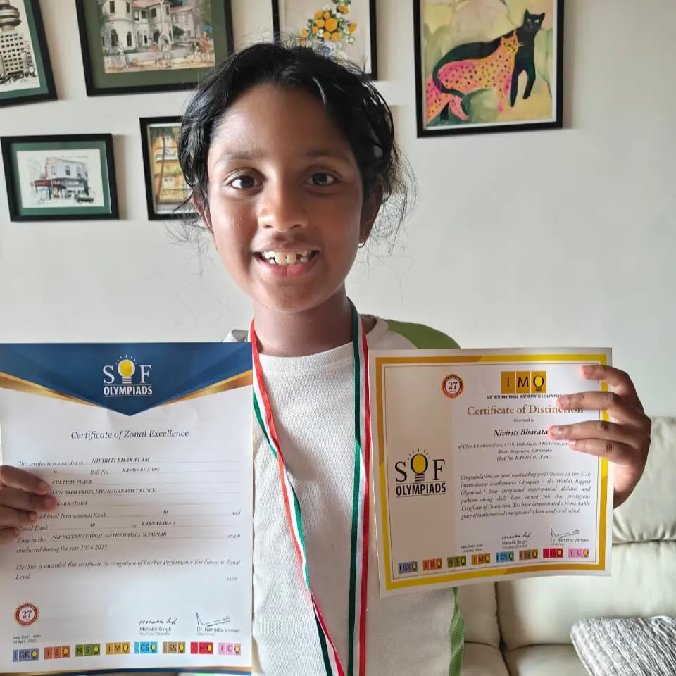 Nivriti Bharatram, G1