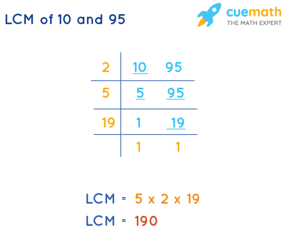 LCM of 10 and 95 - How to Find LCM of 10, 95?