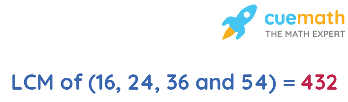 LCM Of 16 24 36 And 54 How To Find LCM Of 16 24 36 54 