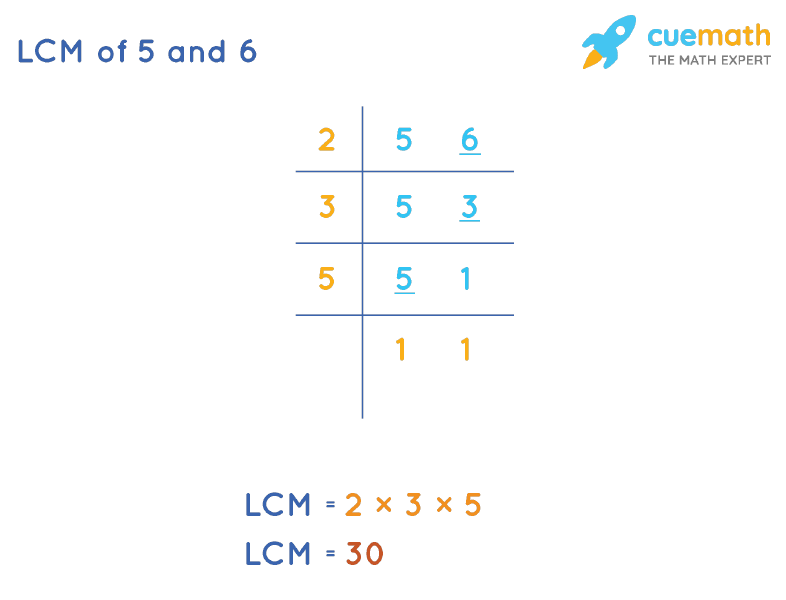 LCM Of 5 And 6 How To Find LCM Of 5 6 