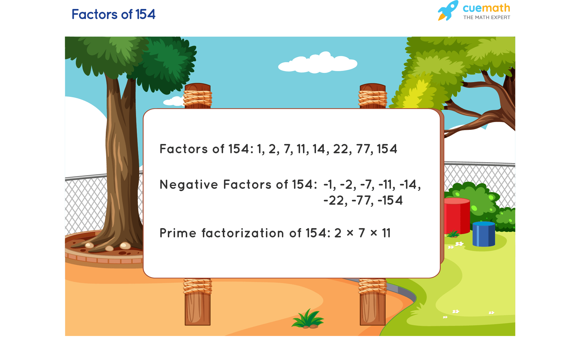 Factors of 154