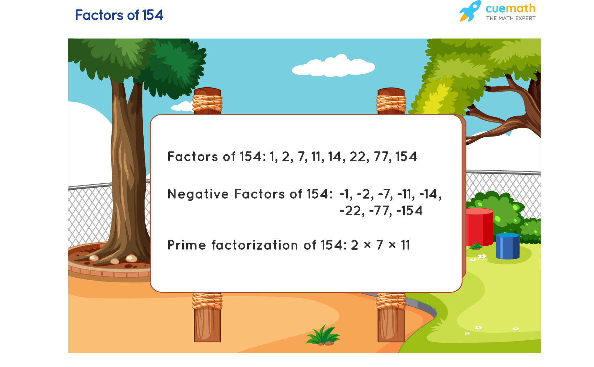 Factors Of 154 Find Prime Factorization Factors Of 154