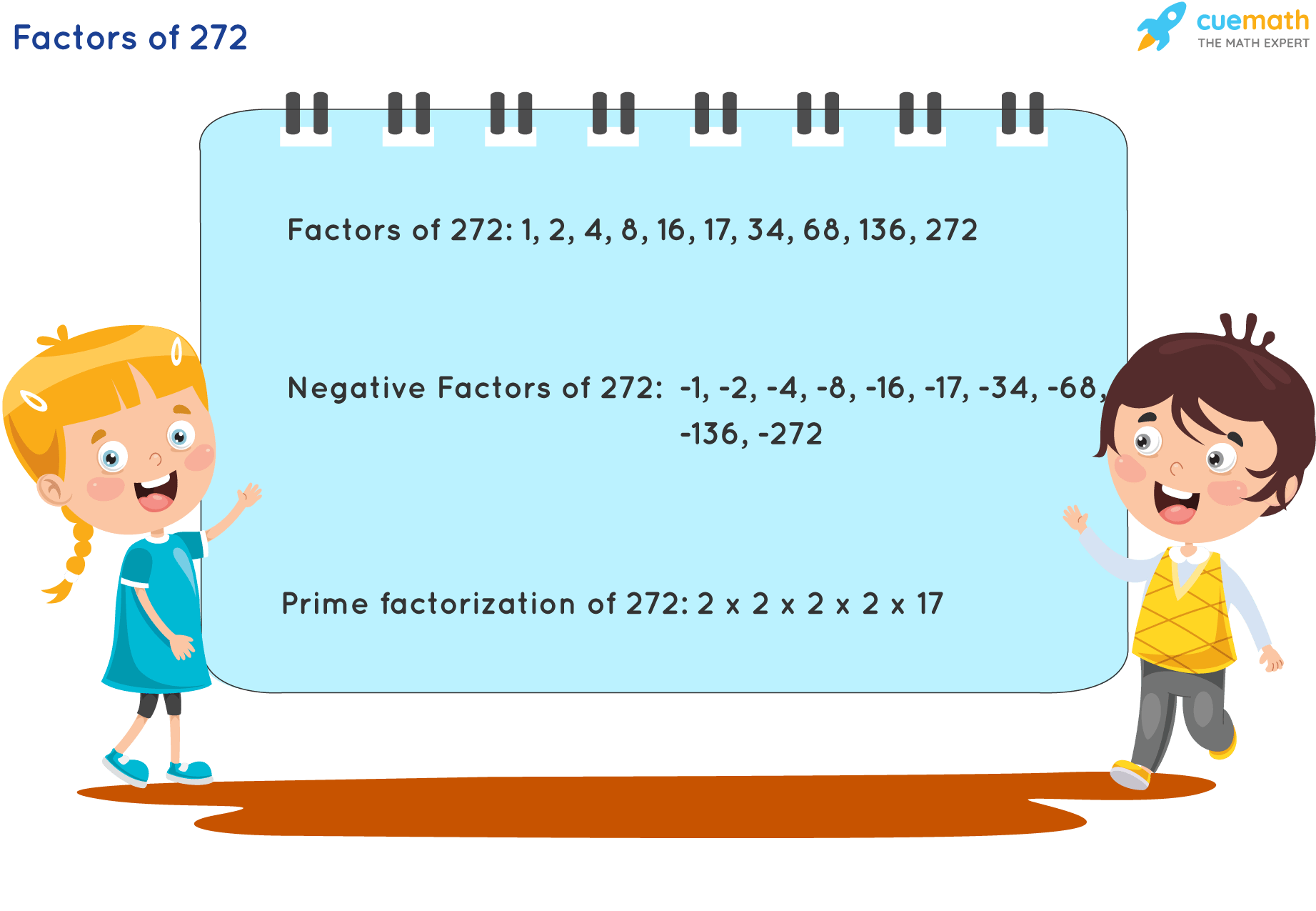 Factors of 272 - Find Prime Factorization/Factors of 272