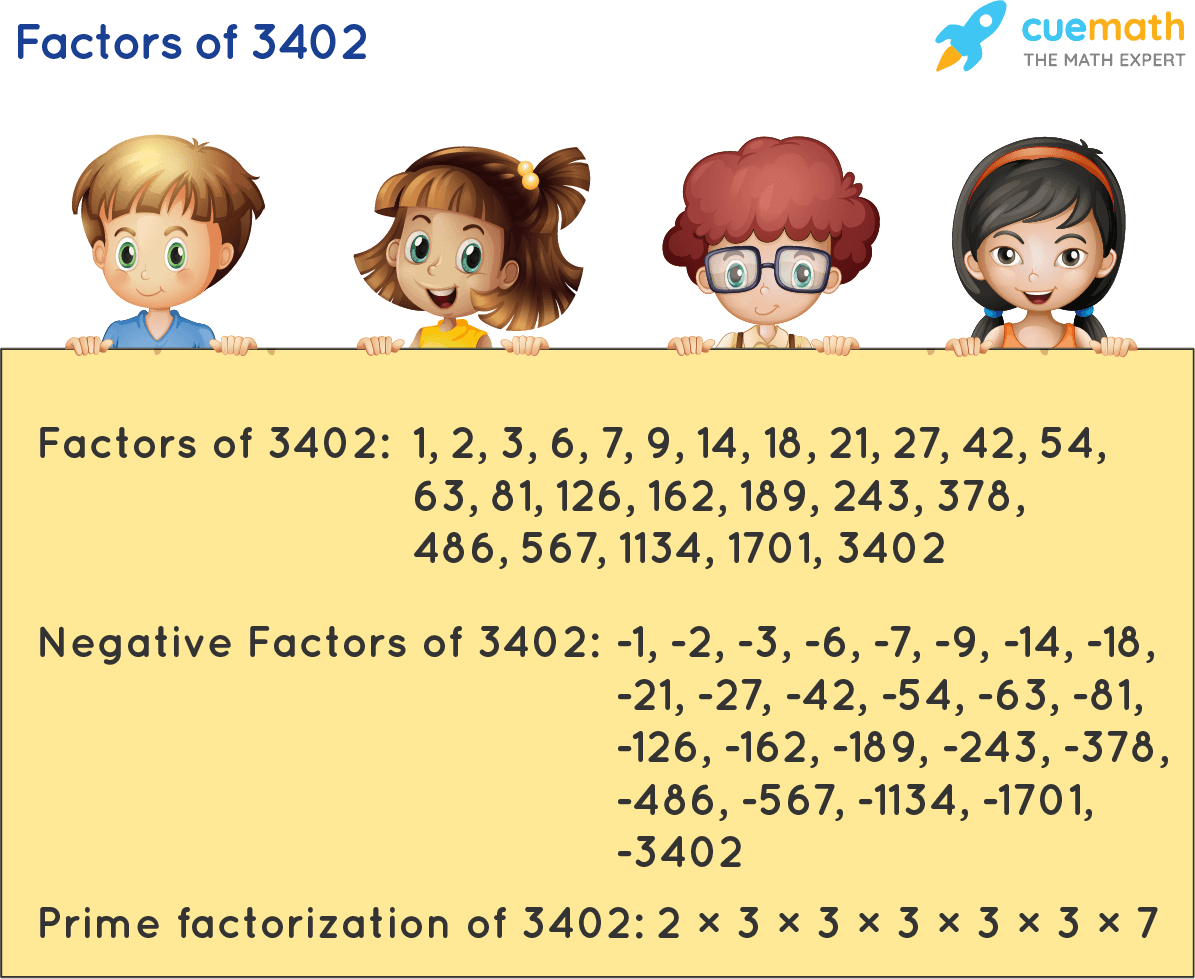 Factors of 3402