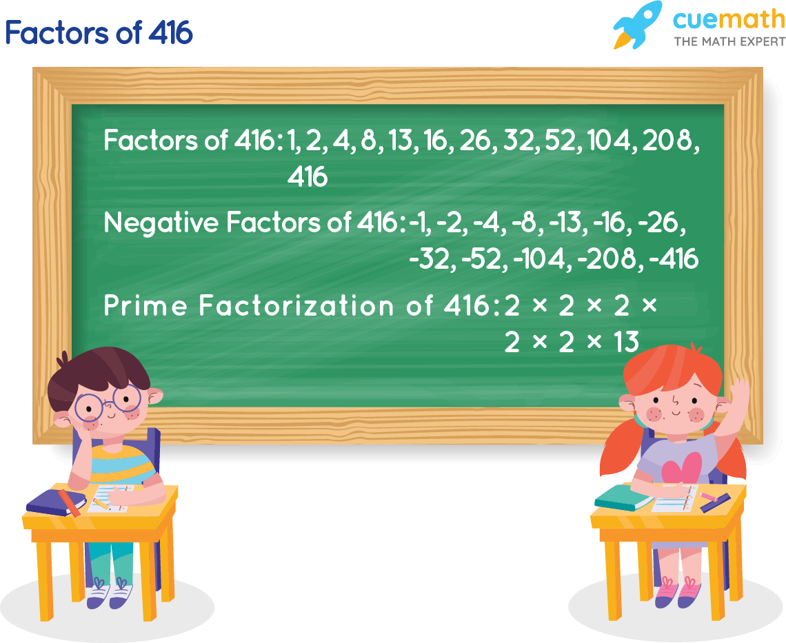 Factors of 416