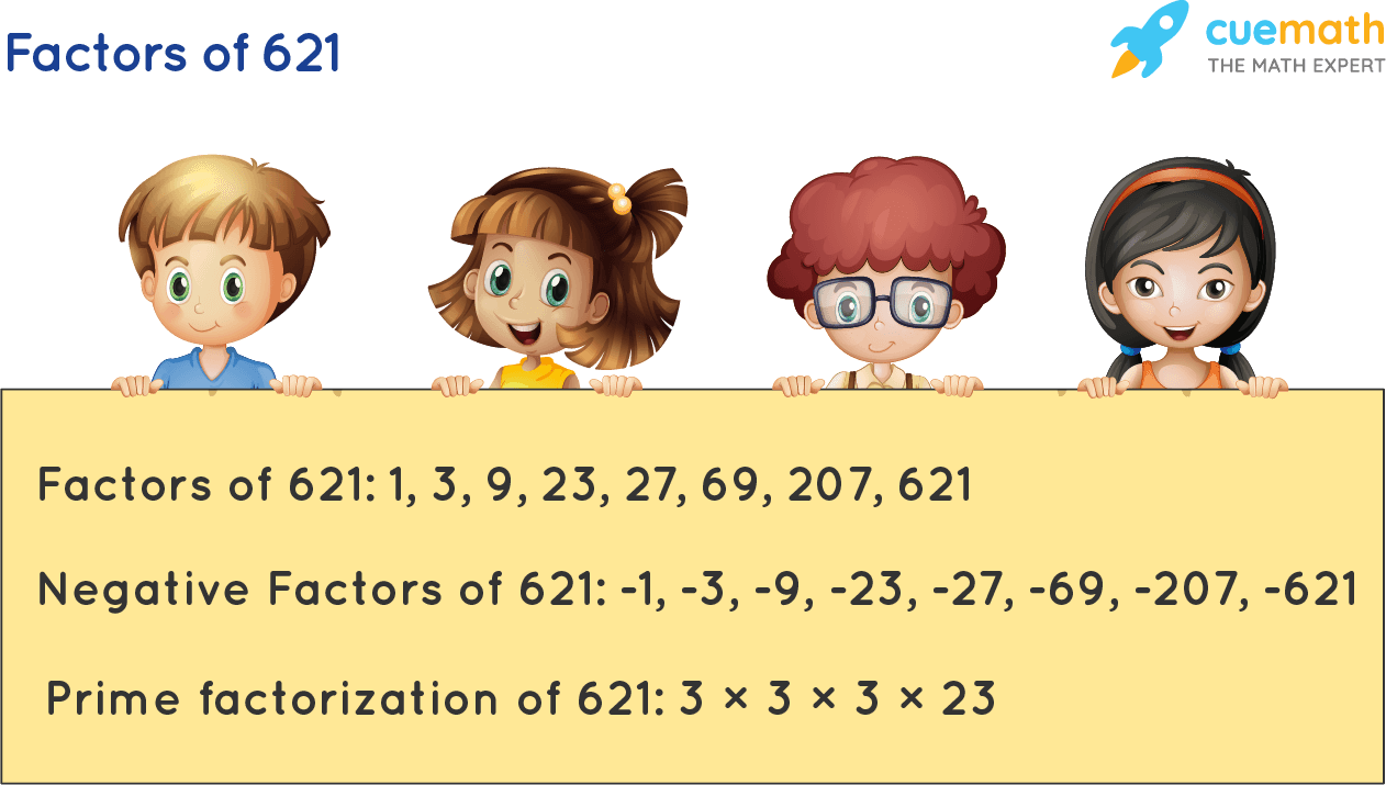 Factors of 621 - Find Prime Factorization/Factors of 621