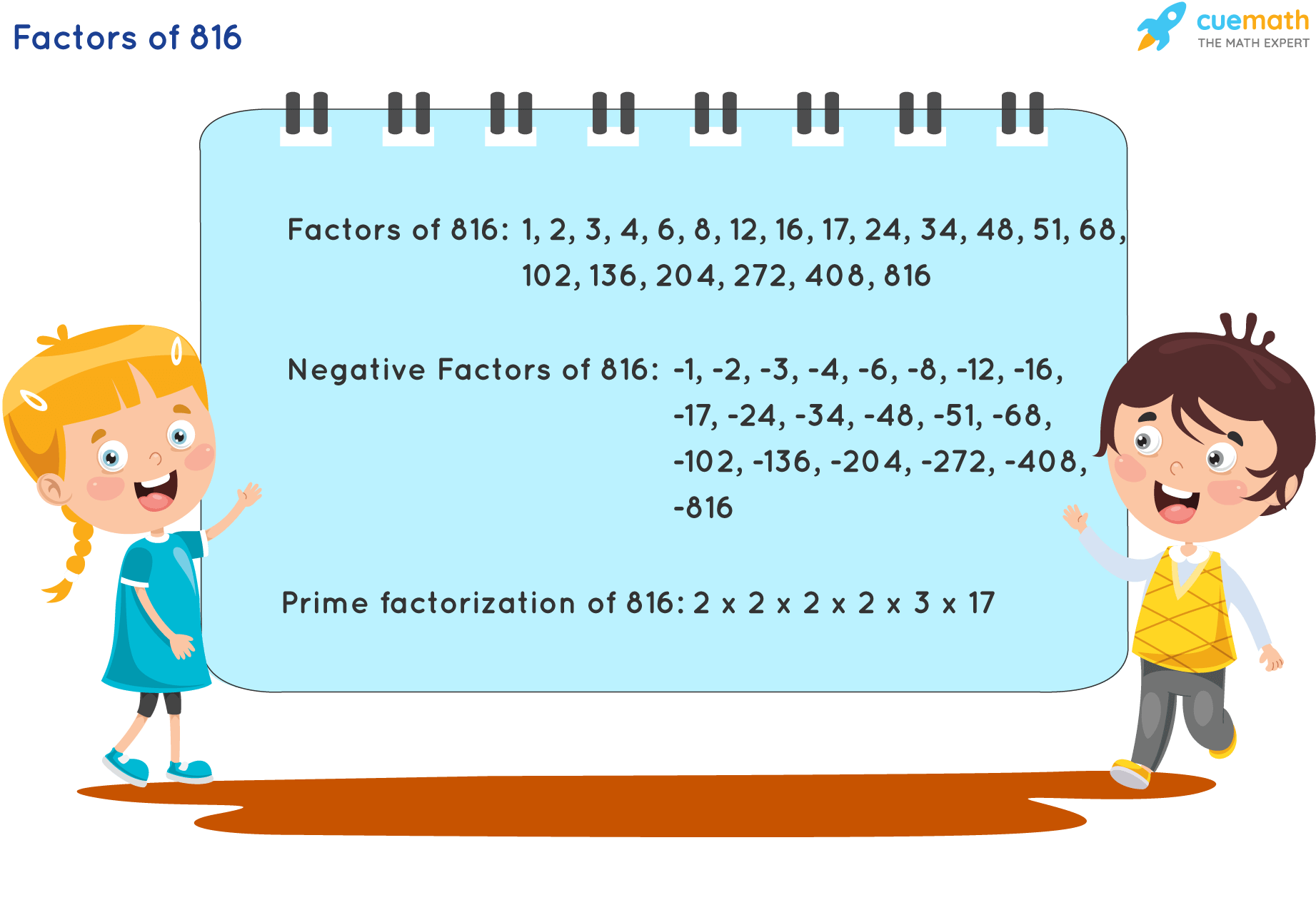 Factors of 816