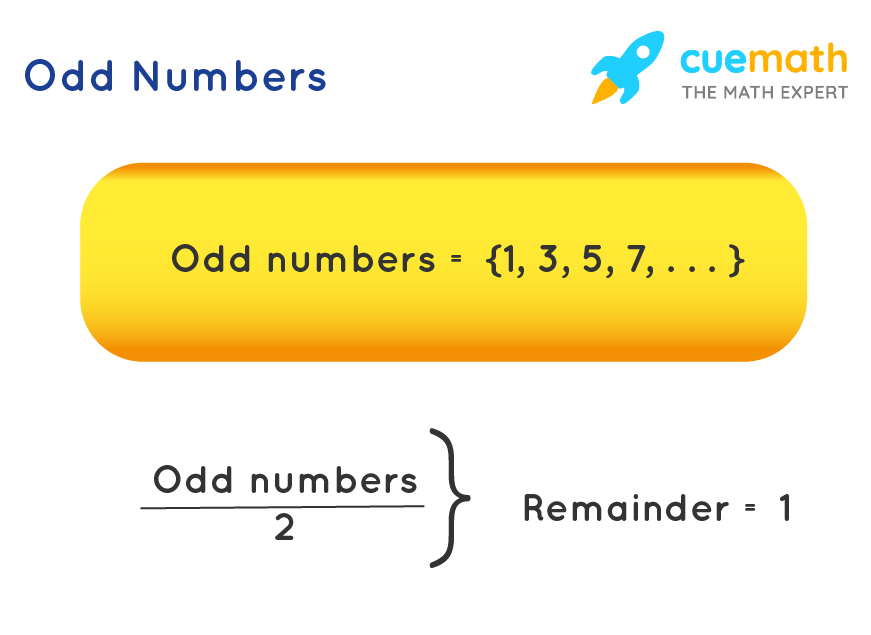 example of odd numbers