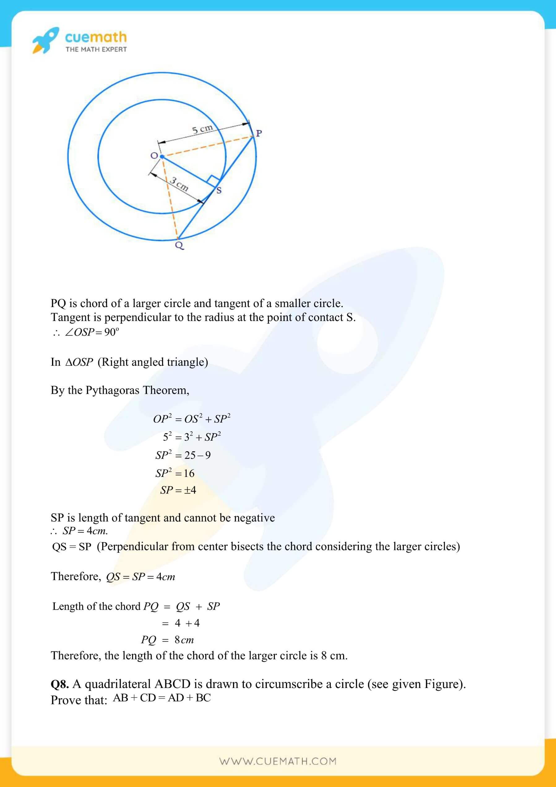 NCERT Solutions Class 10 Maths Chapter 10 Circles 12