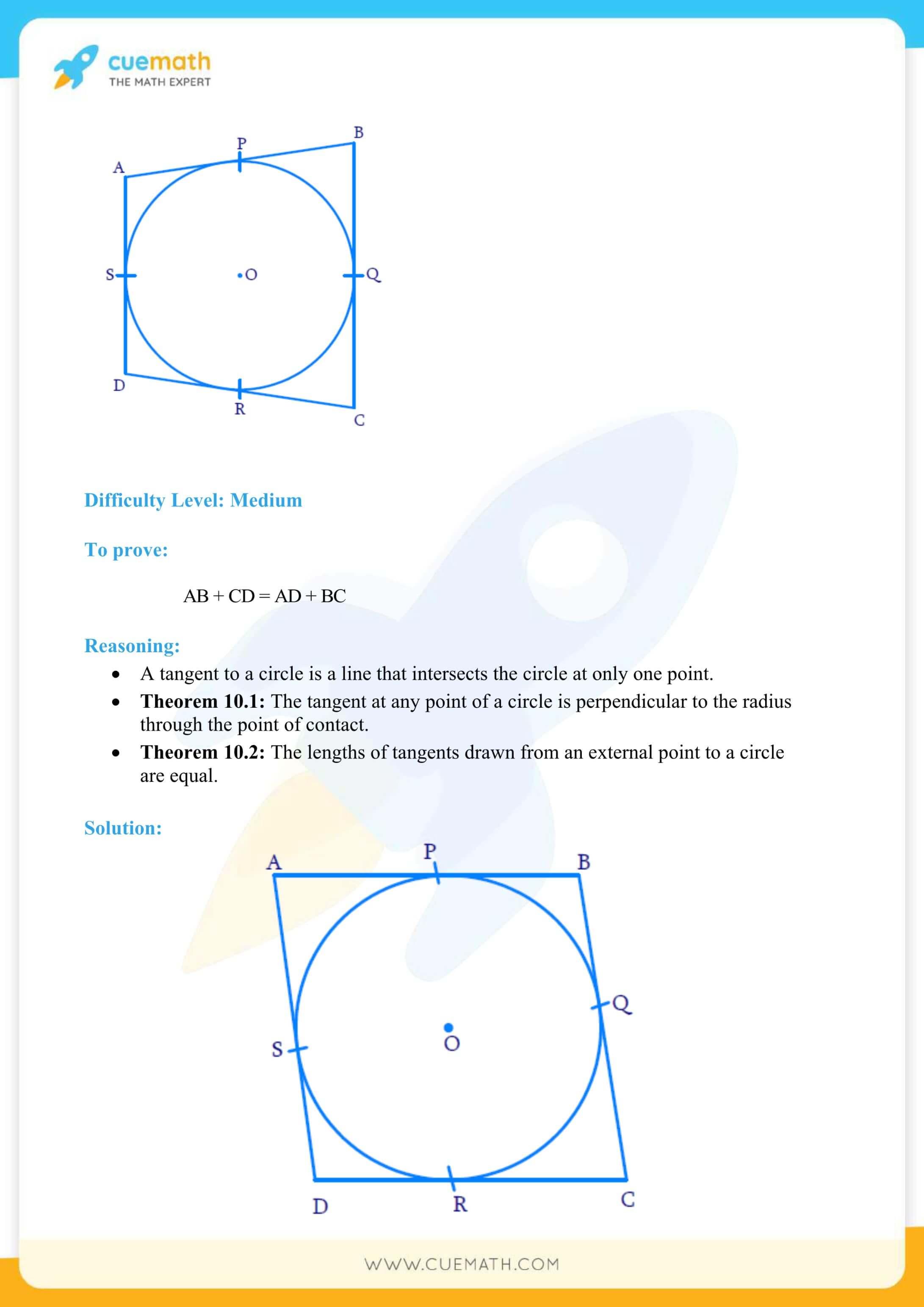 NCERT Solutions Class 10 Maths Chapter 10 Circles 13