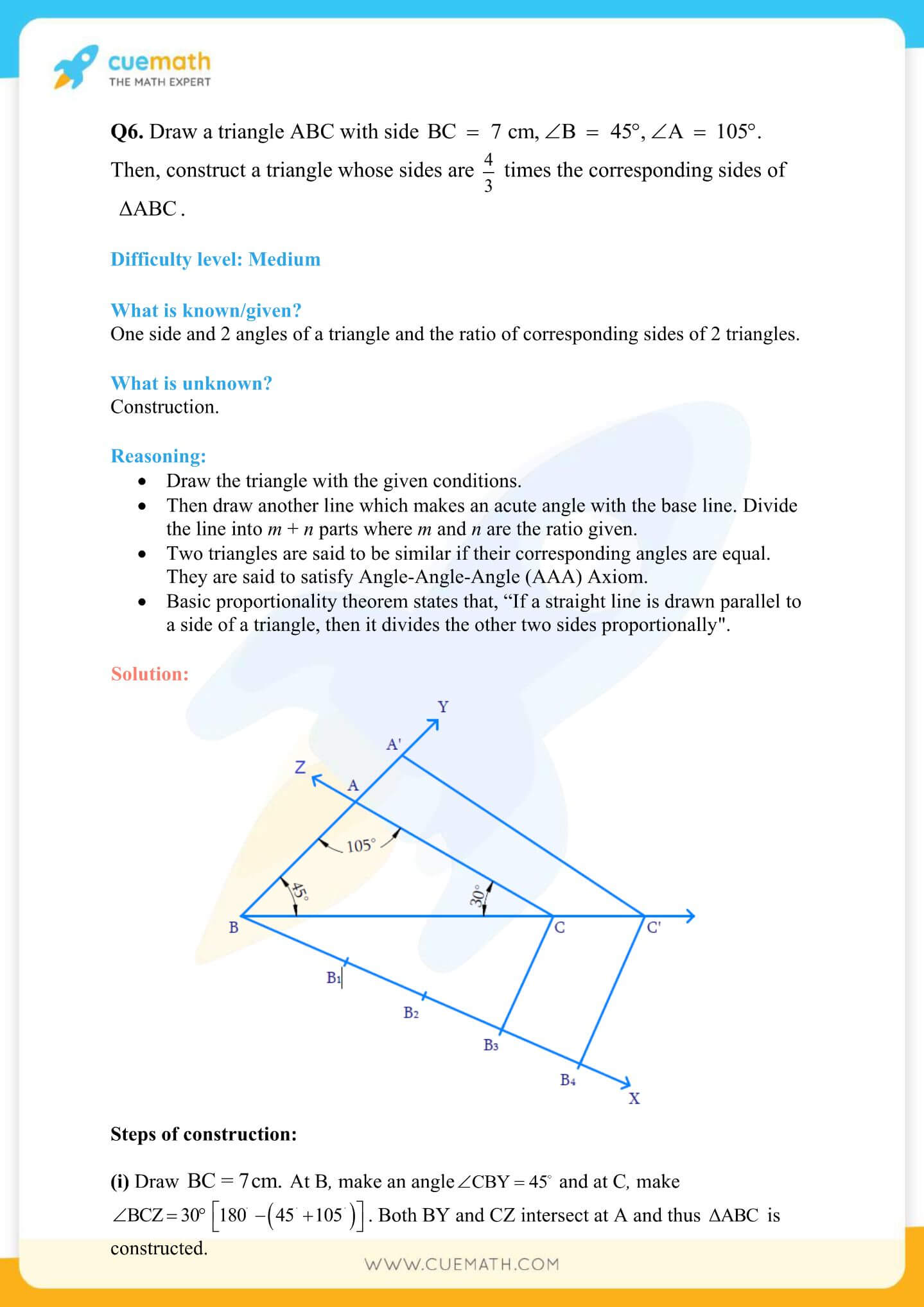 NCERT Solutions Class 10 Maths Chapter 11 Constructions 10