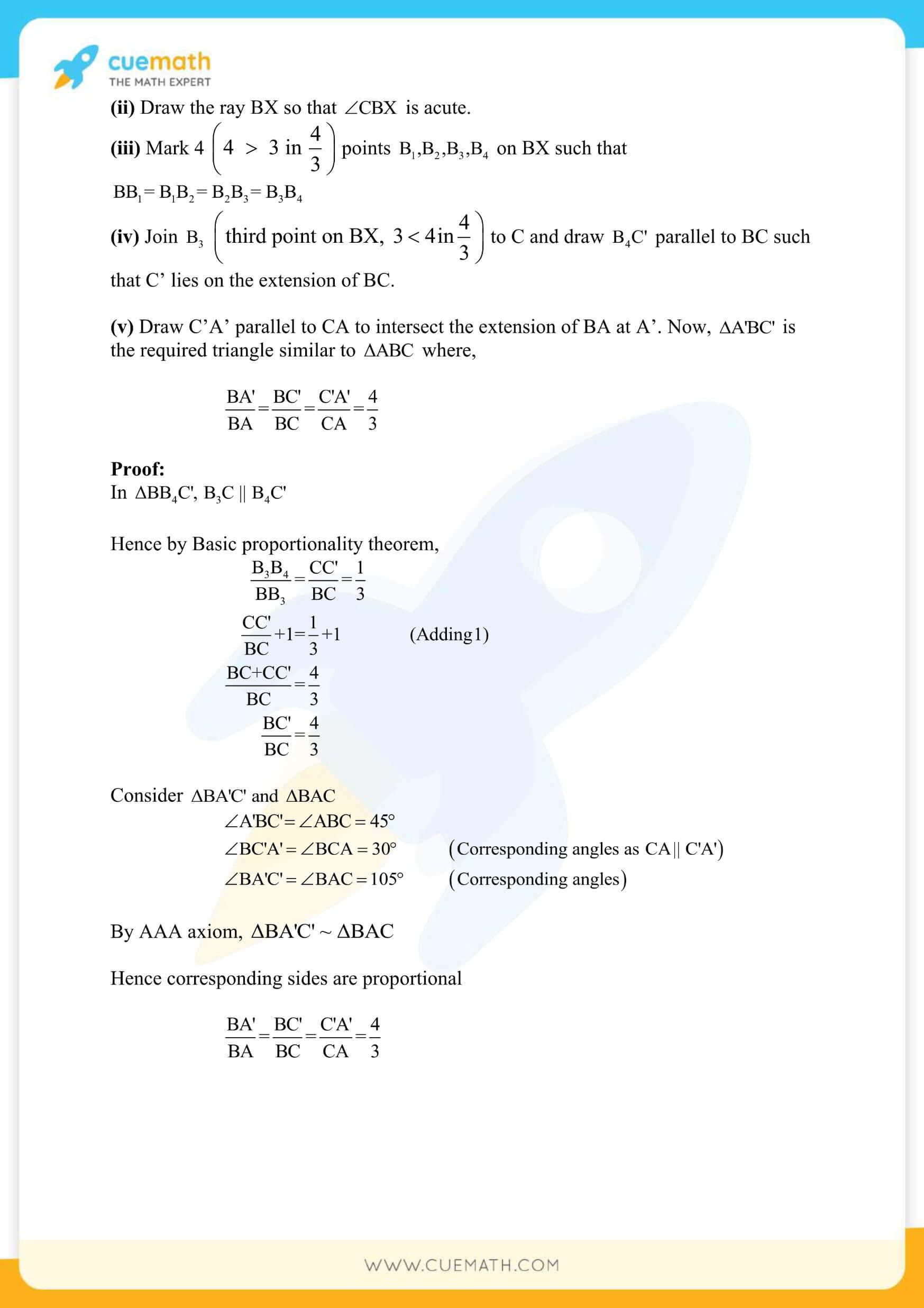 NCERT Solutions Class 10 Maths Chapter 11 Constructions 11