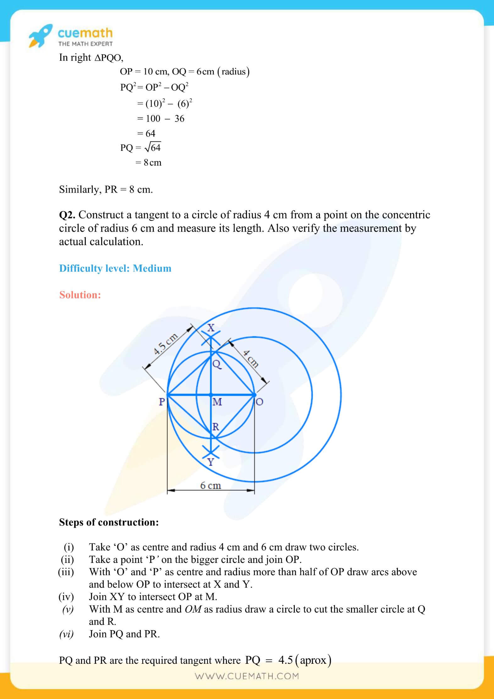 NCERT Solutions Class 10 Maths Chapter 11 Constructions 15