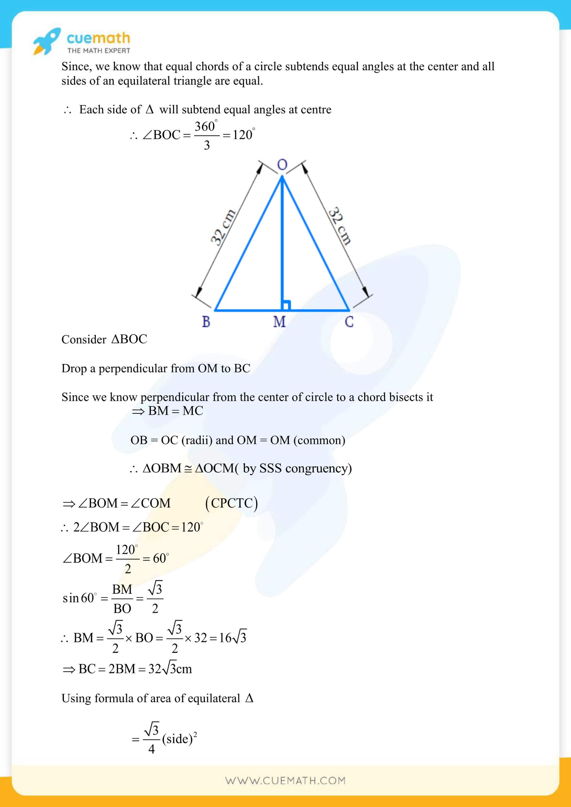 NCERT Solutions Class 10 Maths Chapter 12 Areas Related To Circles 41