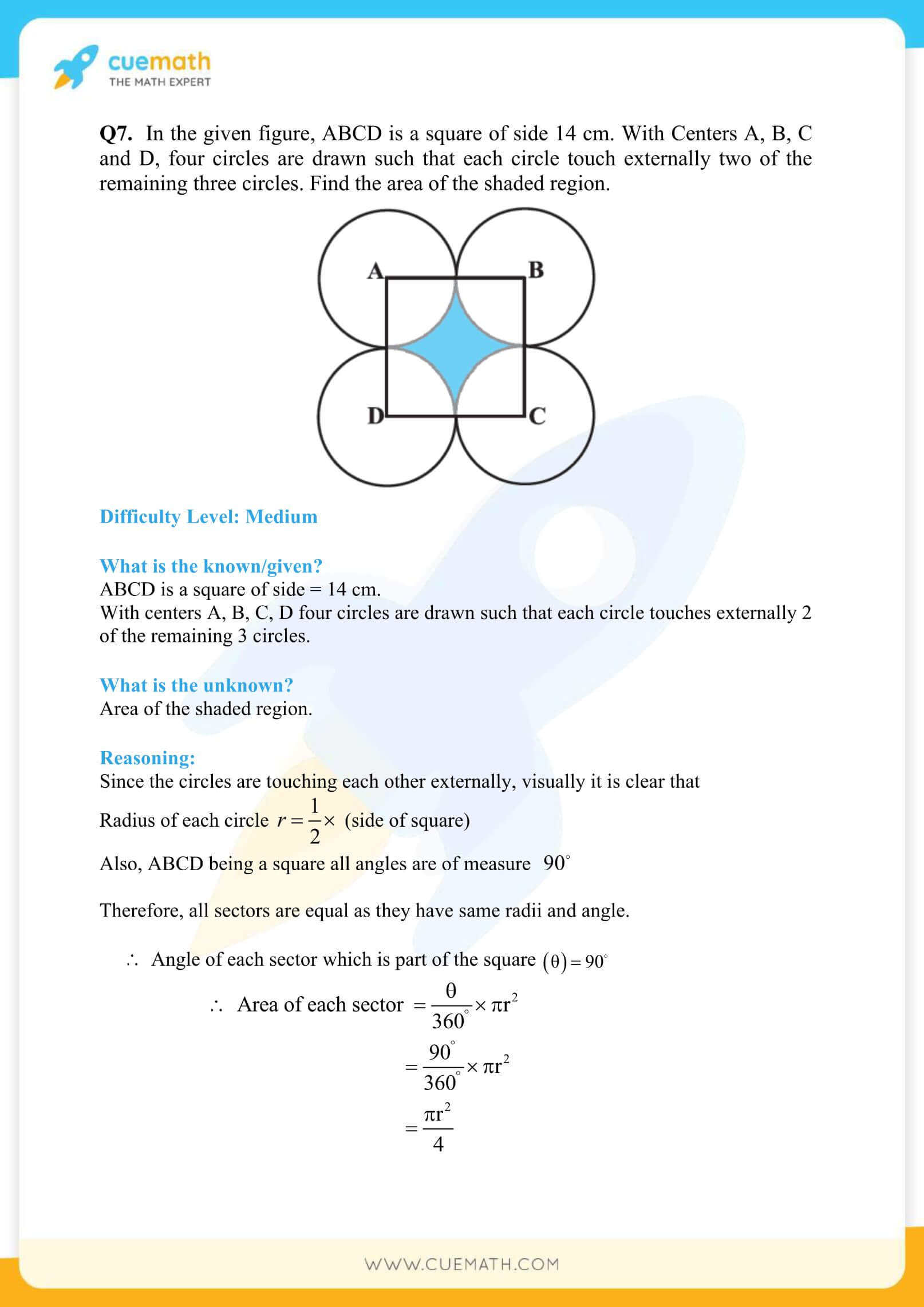 NCERT Solutions Class 10 Maths Chapter 12 Areas Related To Circles 44