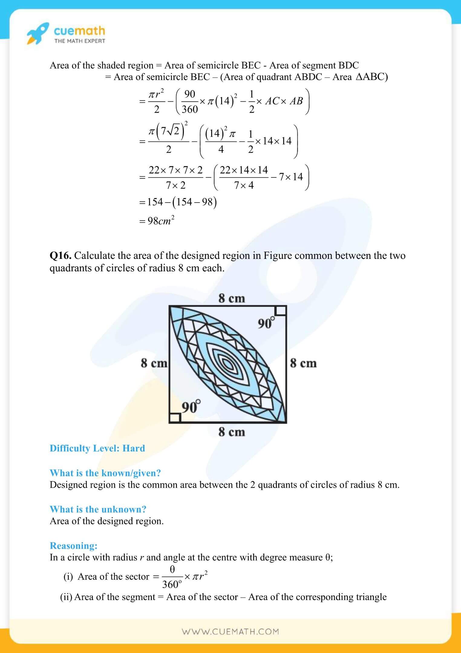 NCERT Solutions Class 10 Maths Chapter 12 Exercise 12.3 61