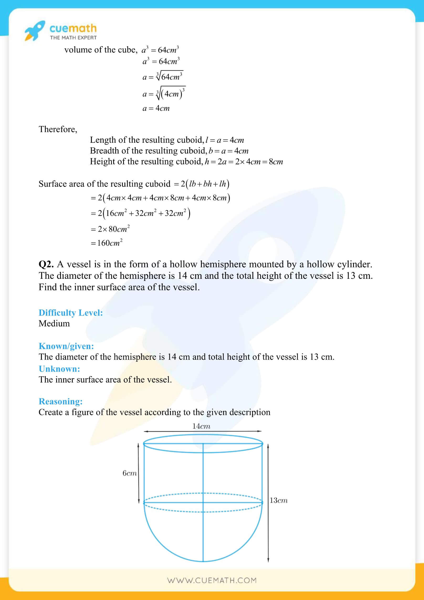 NCERT Solutions Class 10 Maths Chapter 13 Exercise 13.1 2