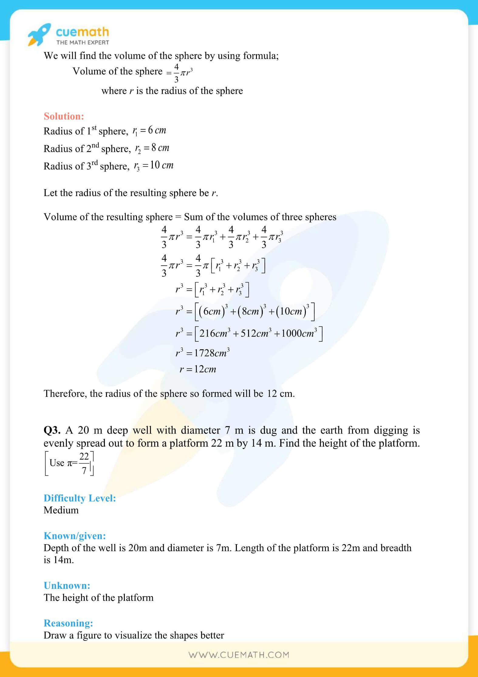 NCERT Solutions Class 10 Maths Chapter 13 Surface Area And Volumes 30