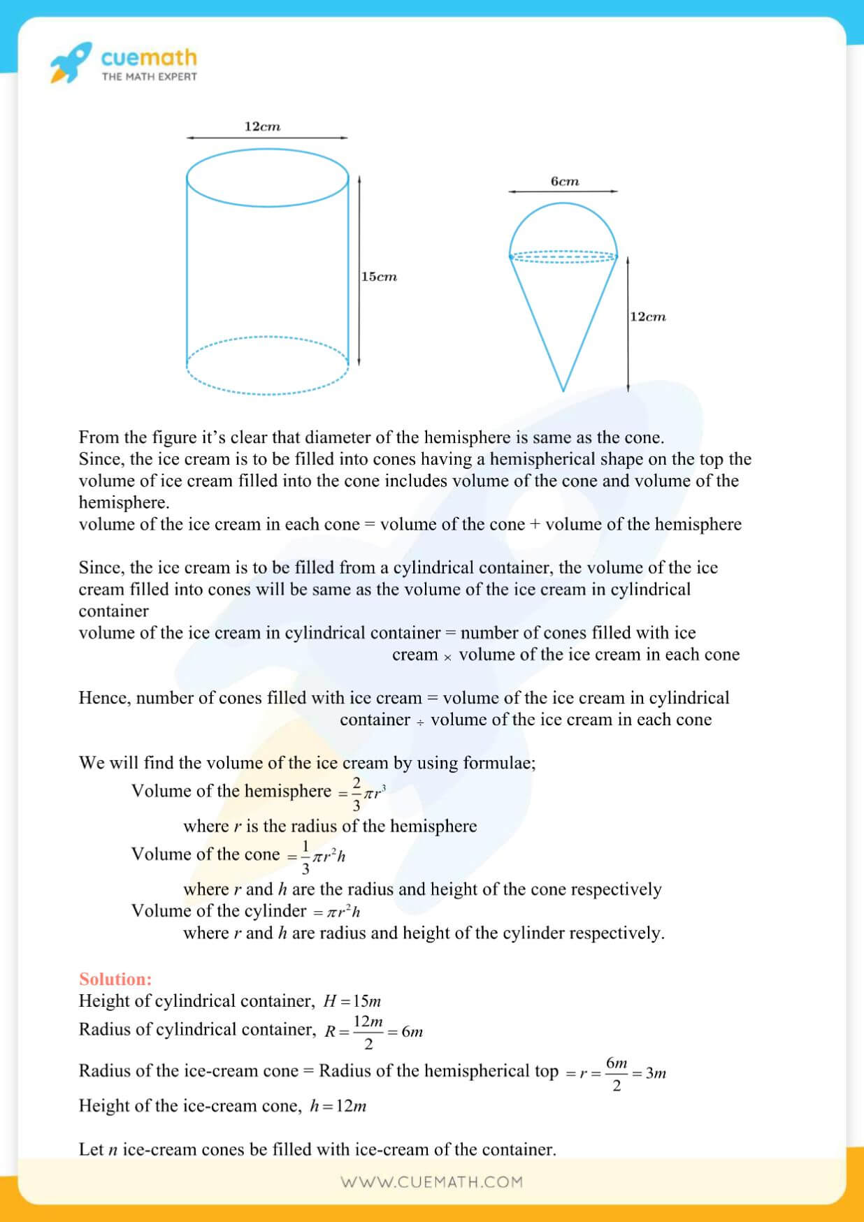 NCERT Solutions Class 10 Maths Chapter 13 Surface Area And Volumes 34