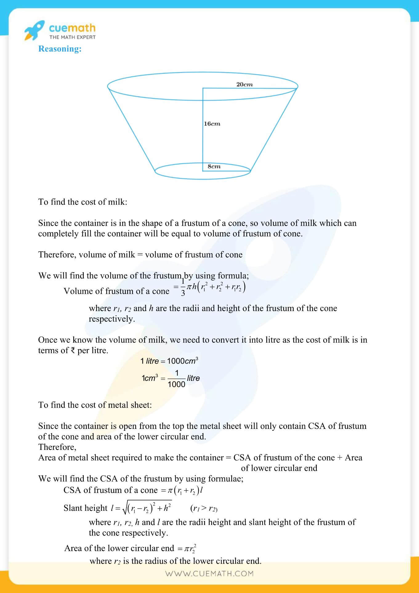 NCERT Solutions Class 10 Maths Chapter 13 Surface Area And Volumes 47