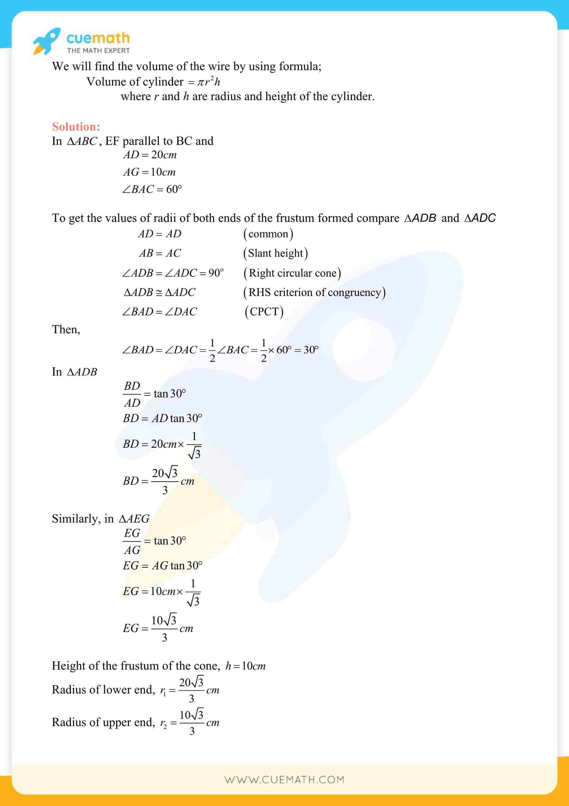 NCERT Solutions Class 10 Maths Chapter 13 Surface Area And Volumes 51