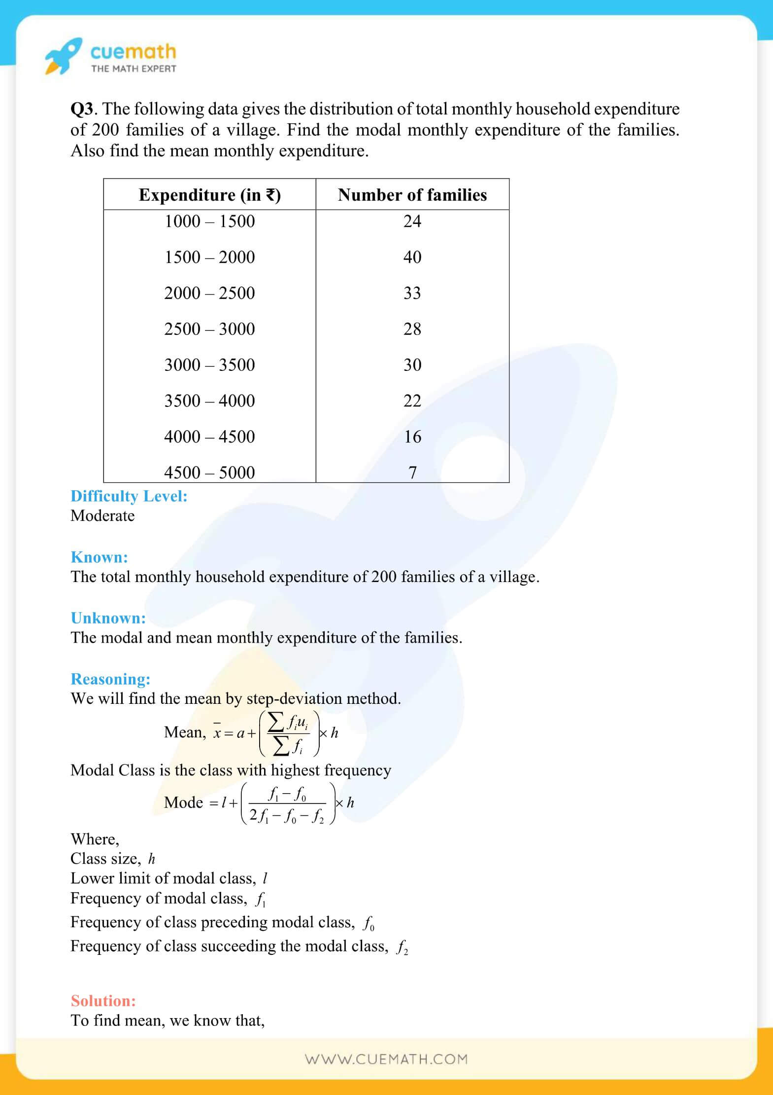 NCERT Solutions Class 10 Maths Chapter 14 Statistics 18