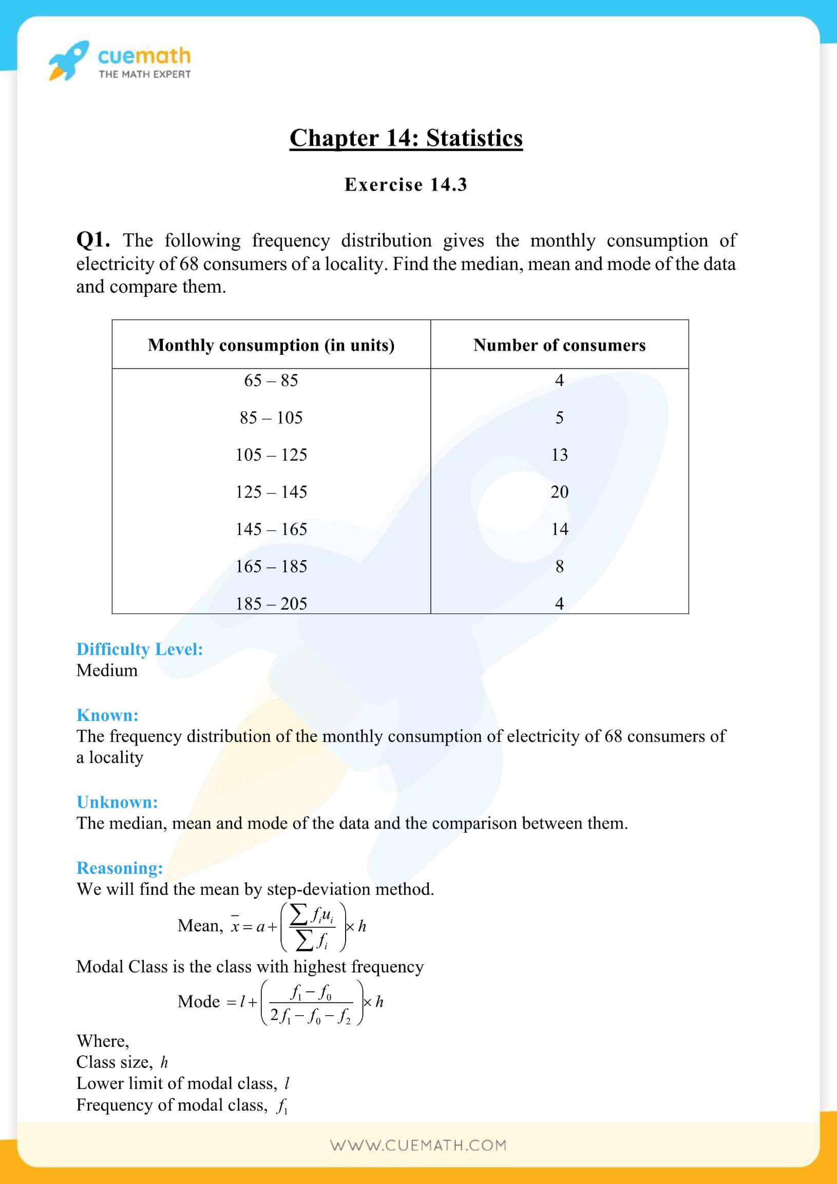 NCERT Solutions Class 10 Maths Chapter 14 Statistics 26