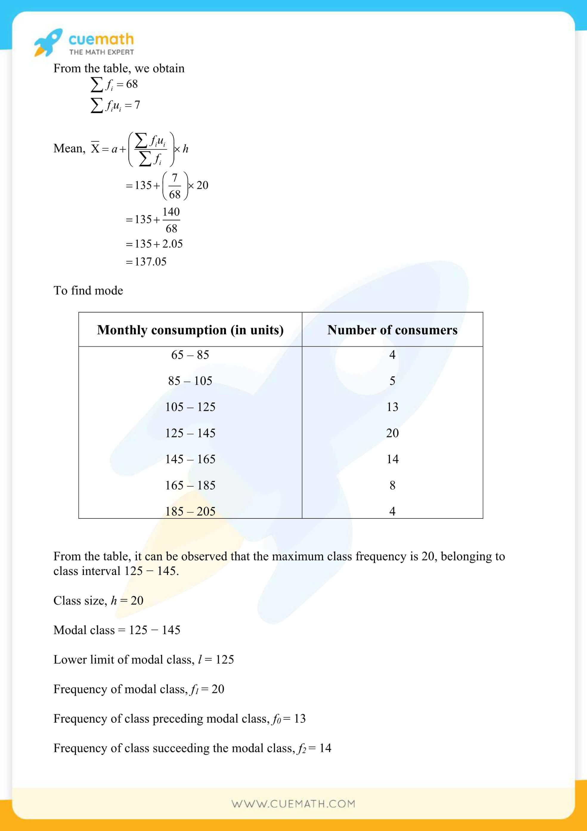 NCERT Solutions Class 10 Maths Chapter 14 Statistics 28