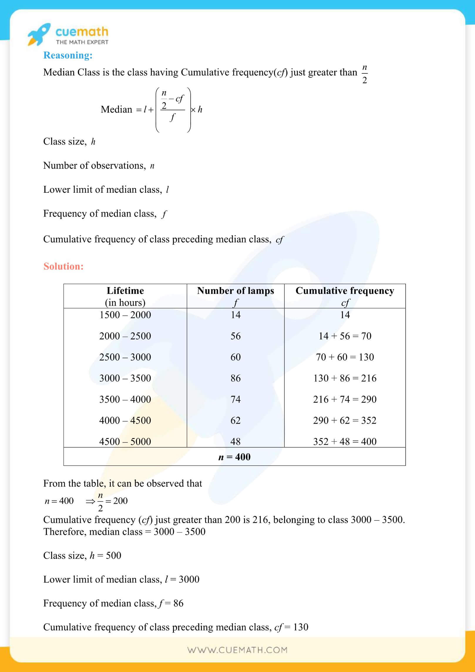 NCERT Solutions Class 10 Maths Chapter 14 Statistics 37