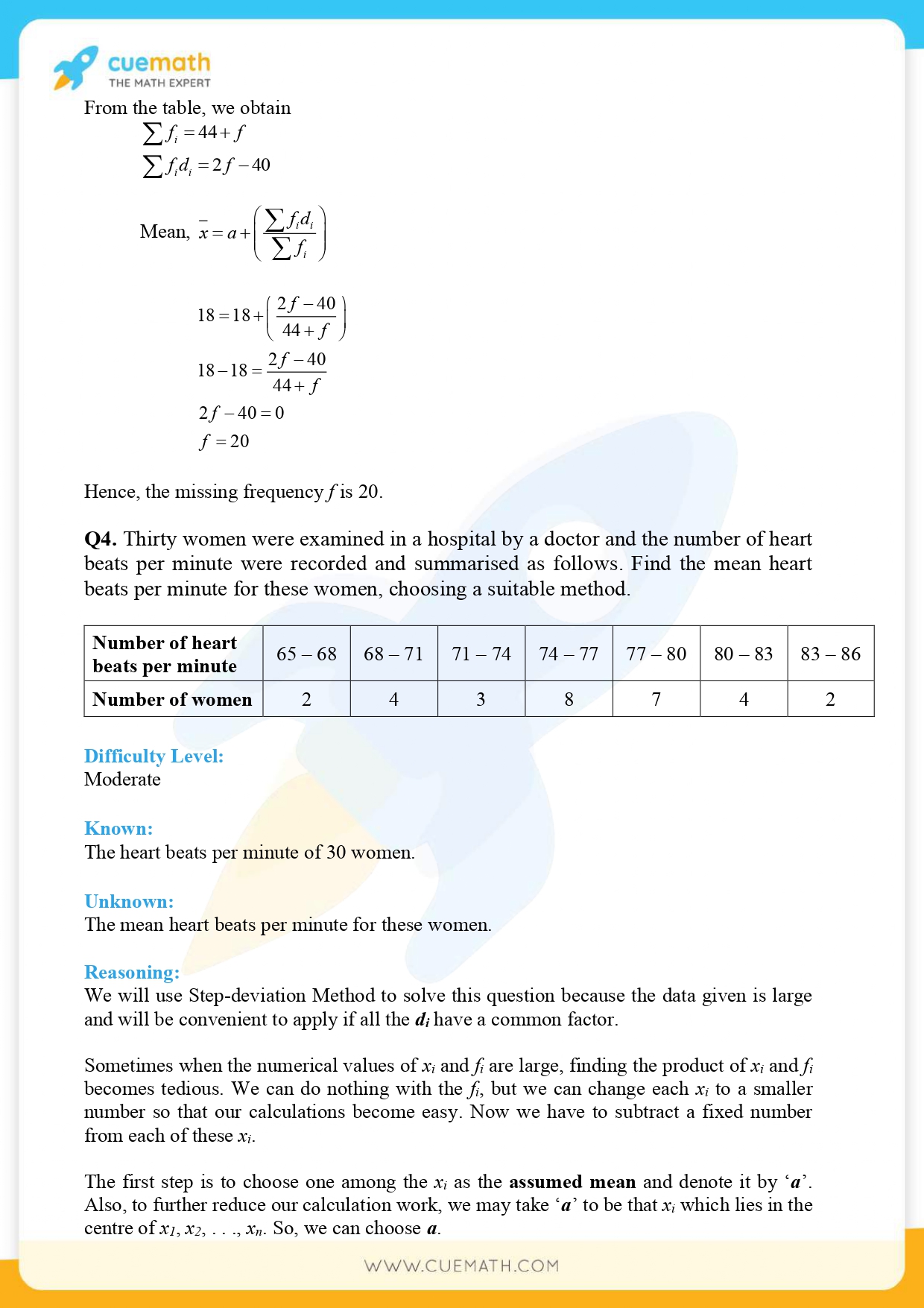 NCERT Solutions Class 10 Maths Chapter 14 Exercise 14.1 5