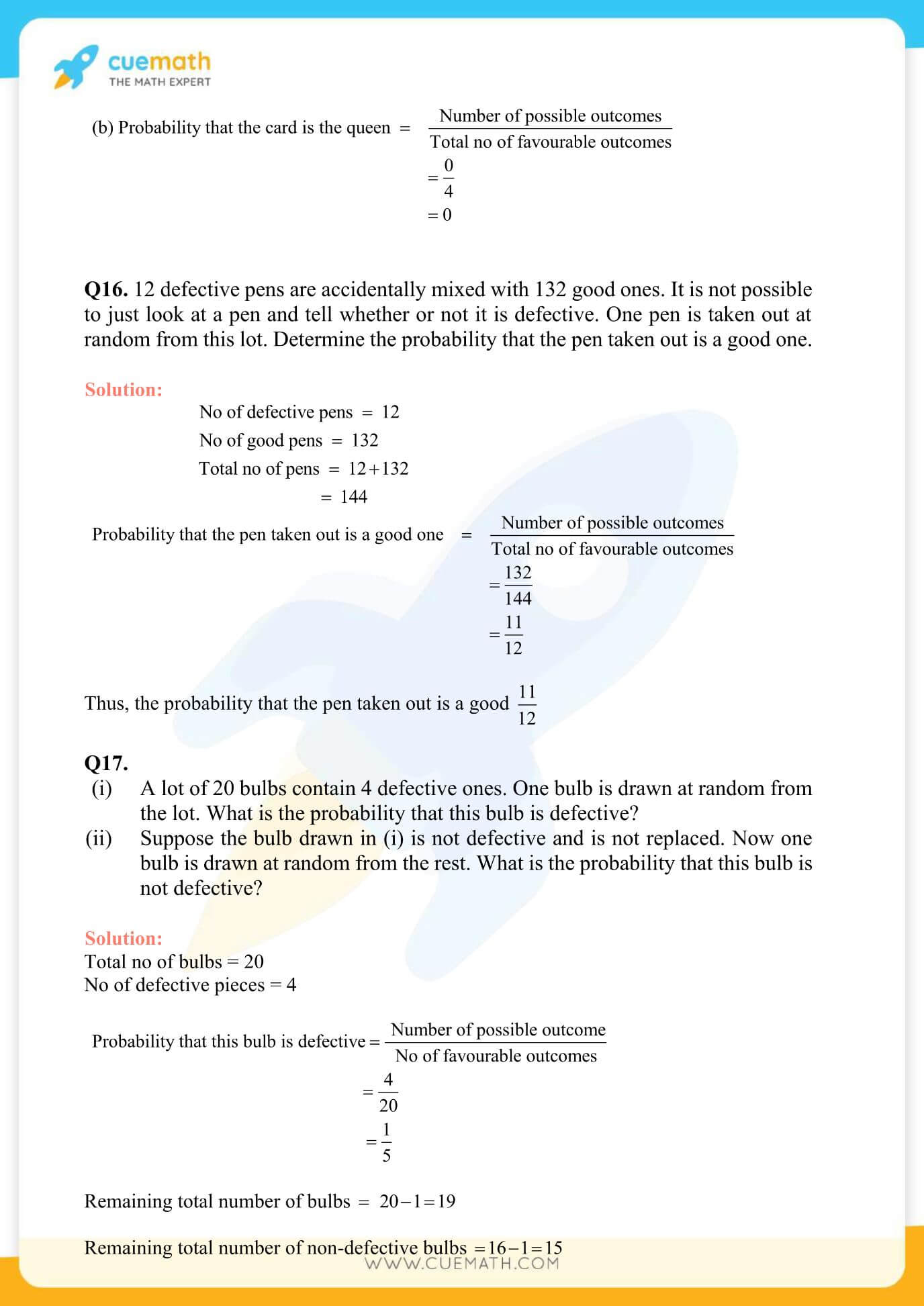 NCERT Solutions Class 10 Maths Chapter 15 Exercise 15.1 9