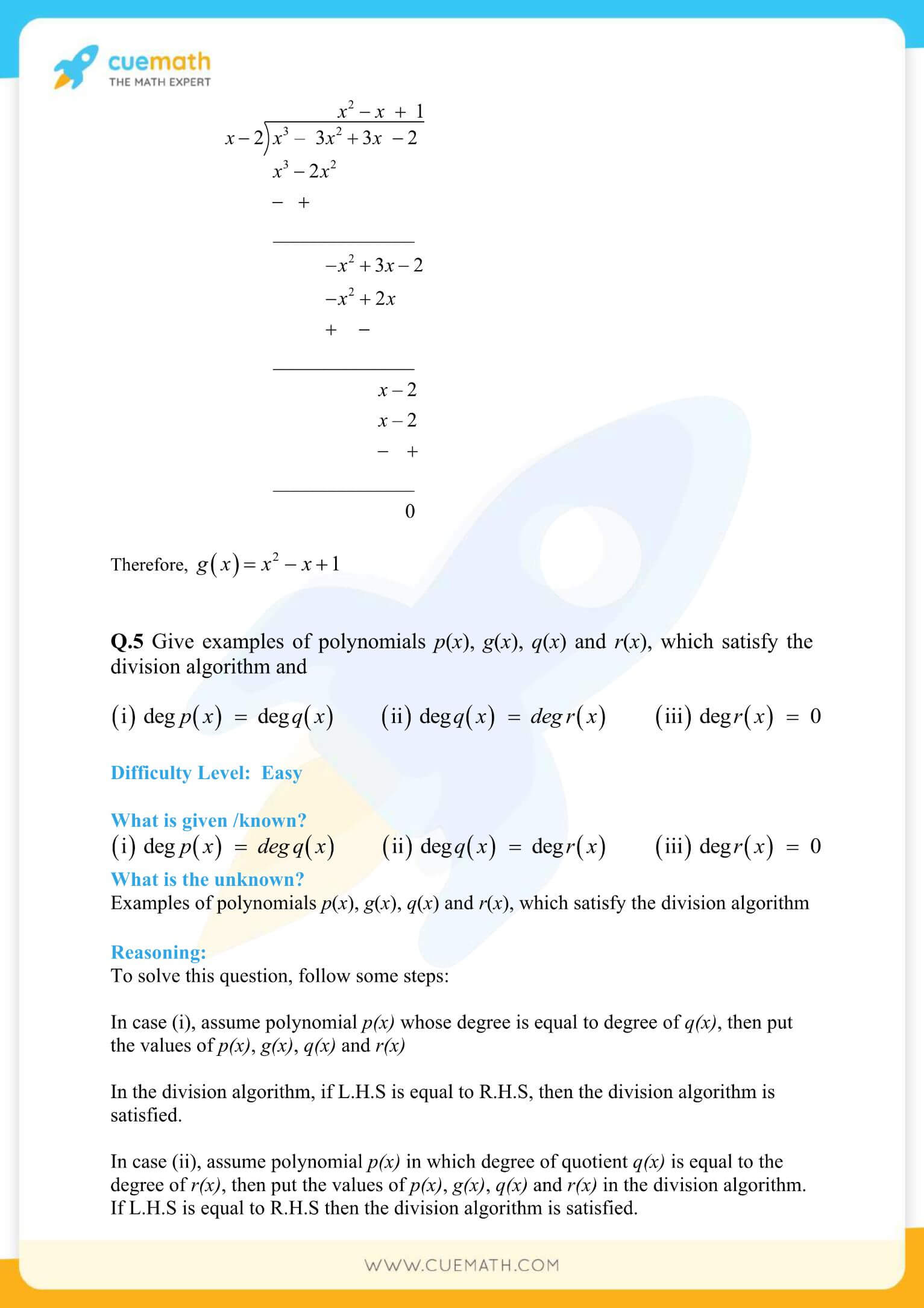 NCERT Solutions Class 10 Maths Chapter 2 Exercise 2.3 18