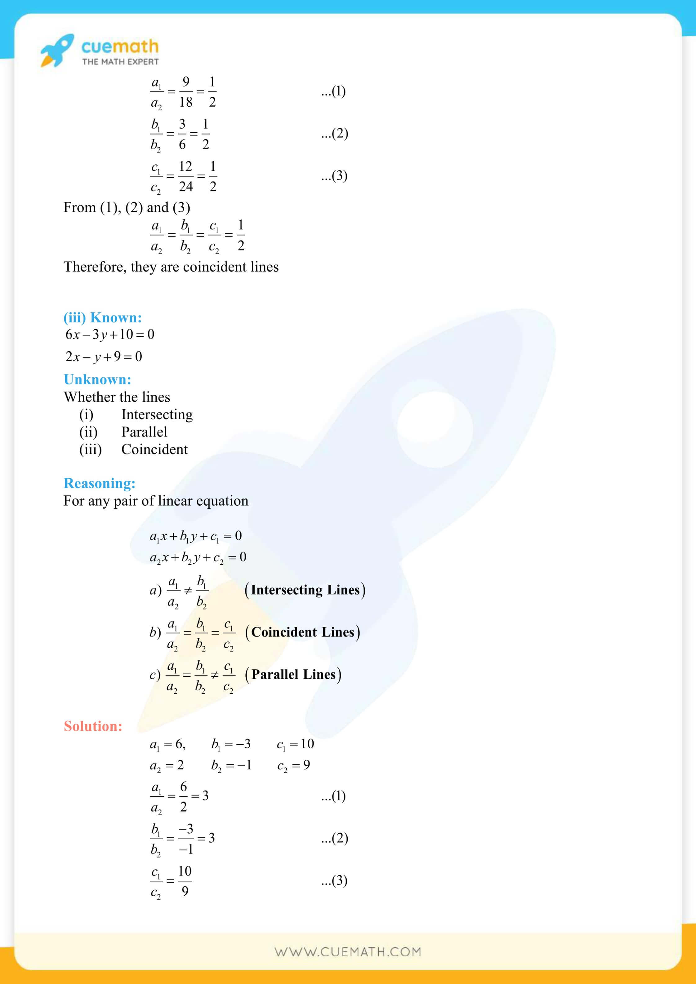 NCERT Solutions Class 10 Maths Chapter 3 Pair Of Linear Equations 18