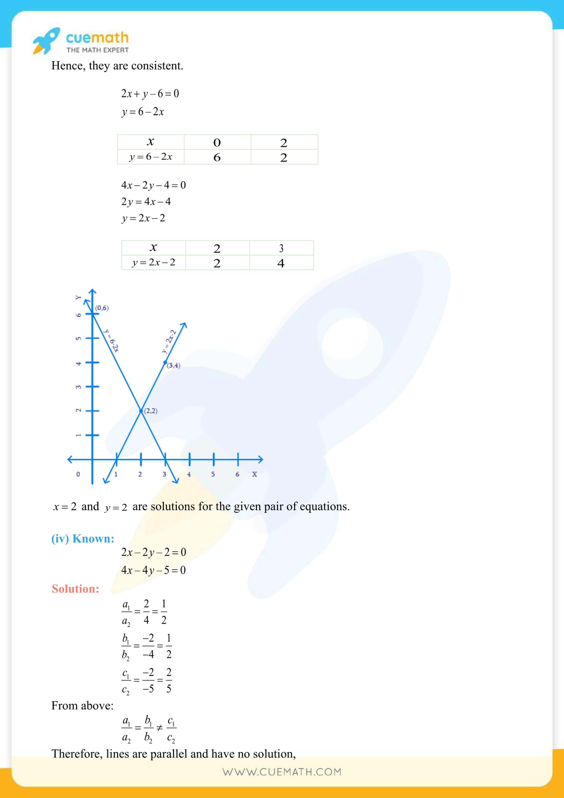 NCERT Solutions Class 10 Maths Chapter 3 Pair Of Linear Equations 25