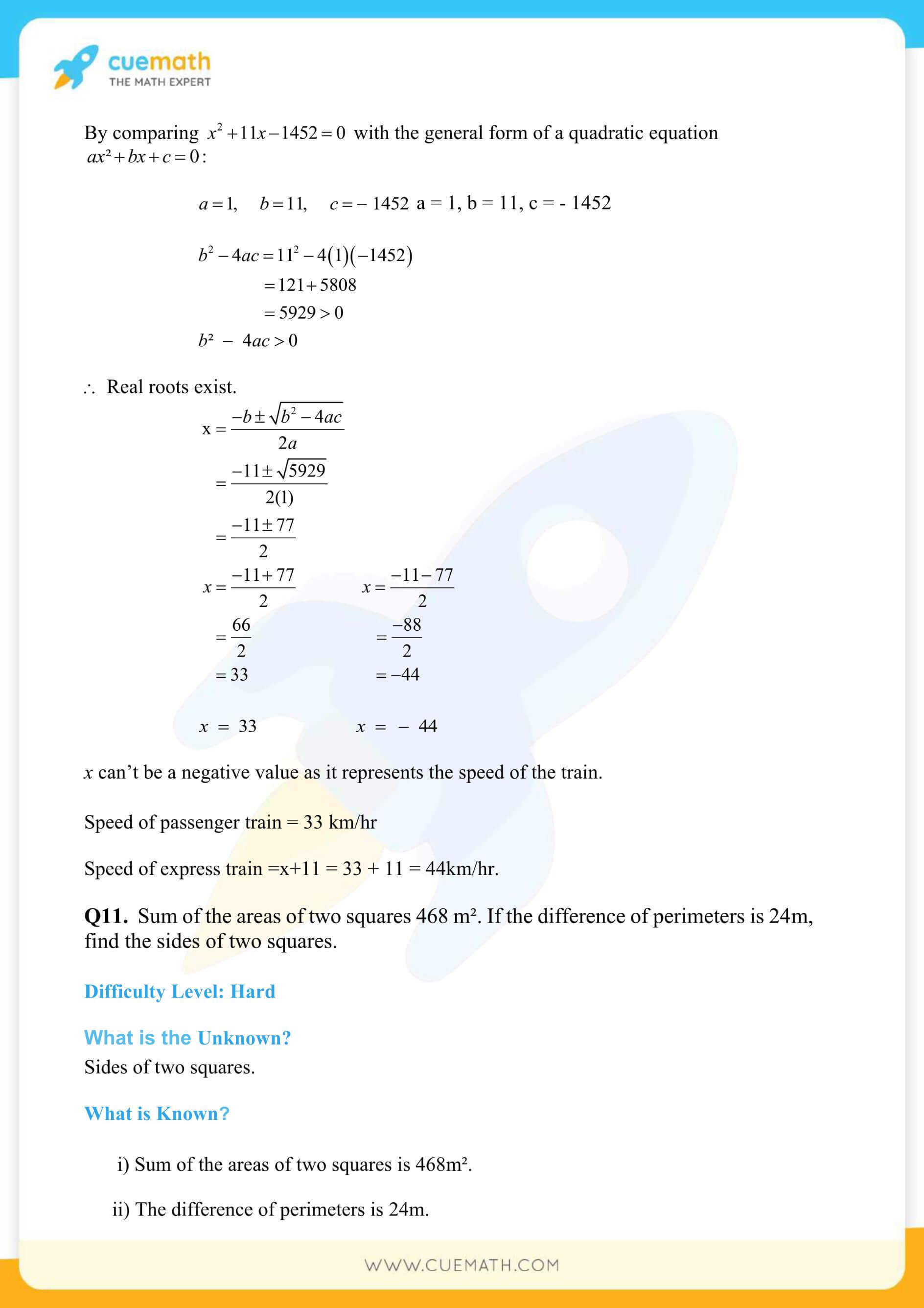 NCERT Solutions Class 10 Maths Chapter 4 Exercise 4.3 31