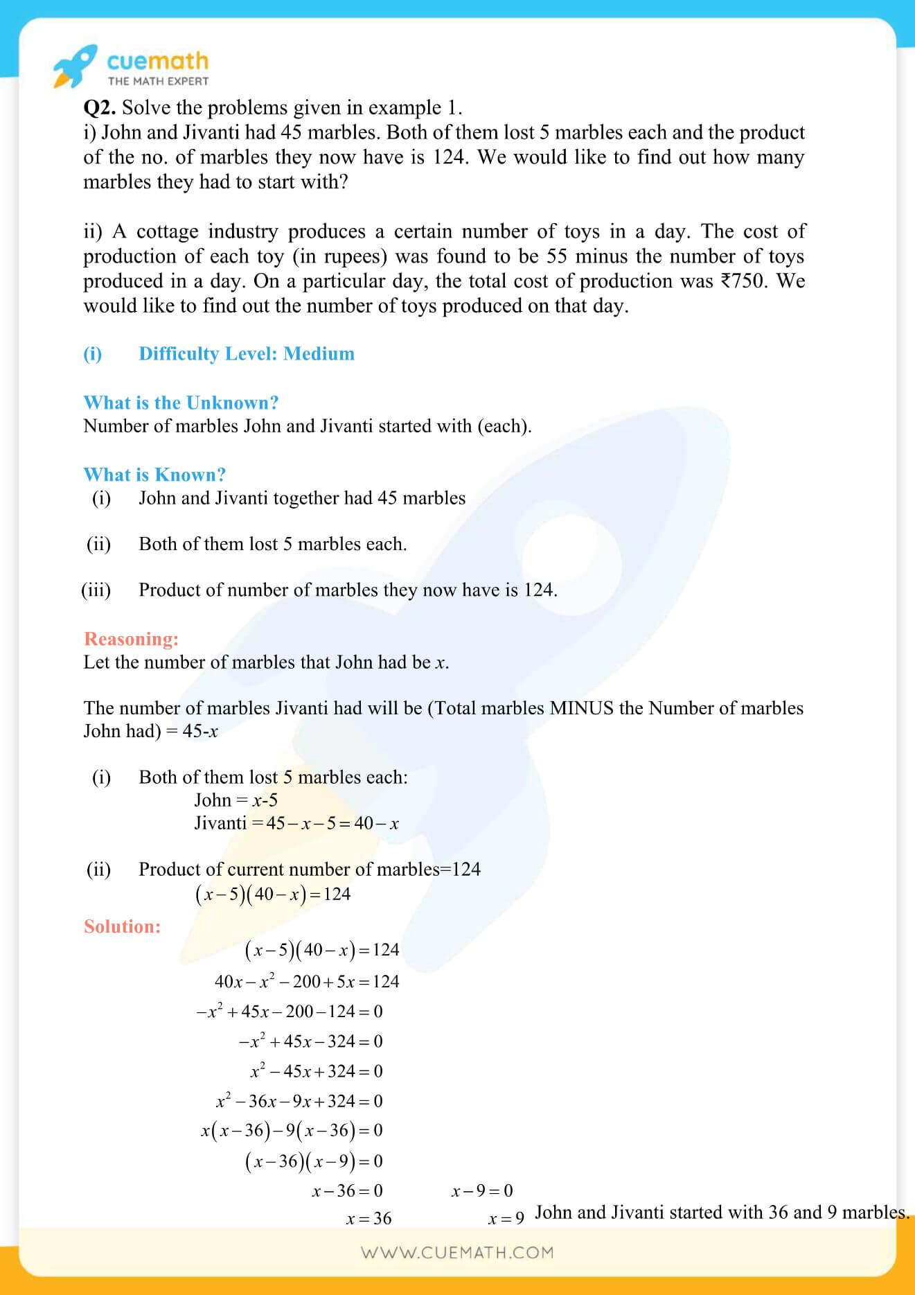 NCERT Solutions Class 10 Maths Chapter 4 Exercise 4.2 9