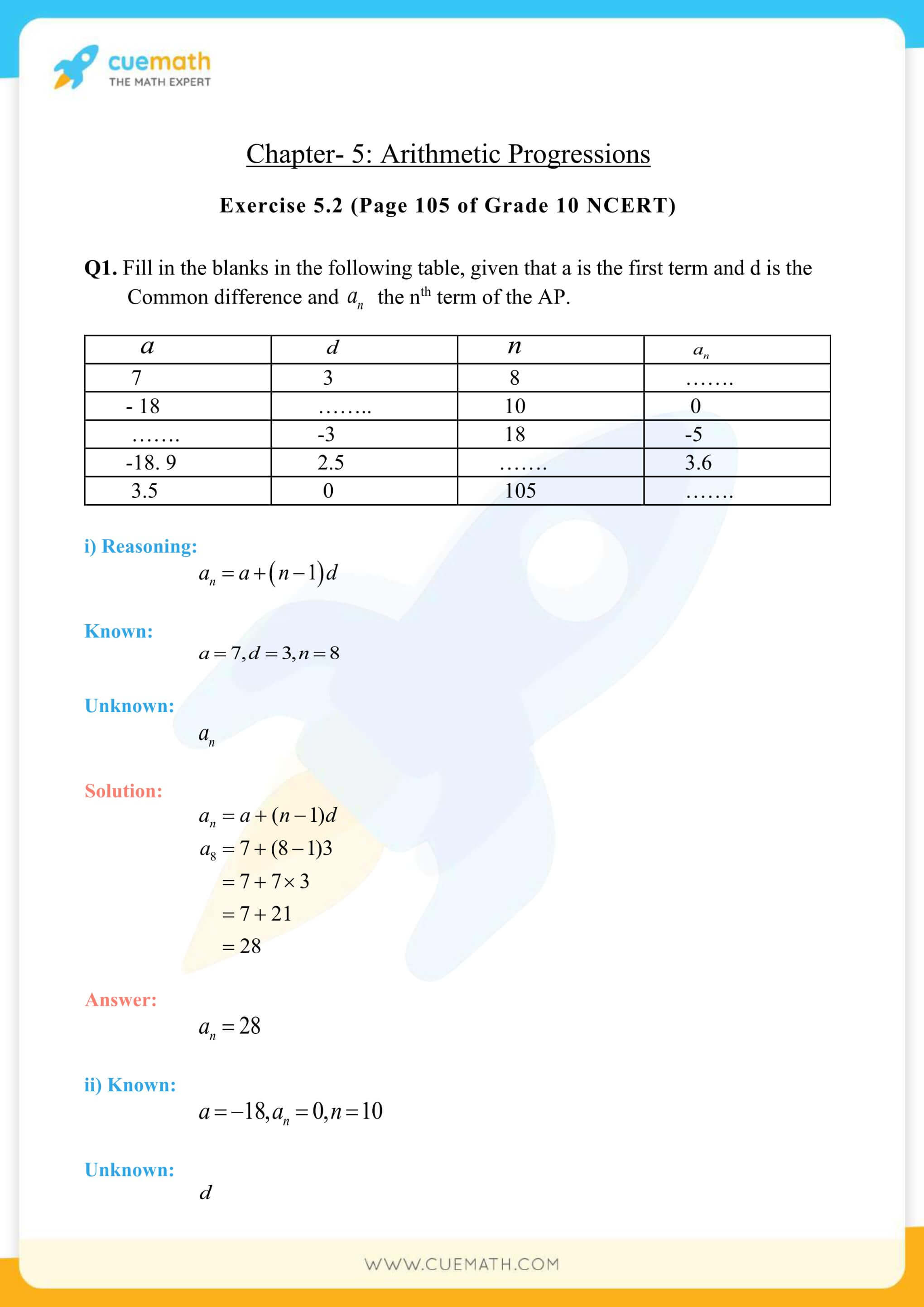 NCERT Solutions Class 10 Maths Chapter 5 Arithmetic Progressions 23