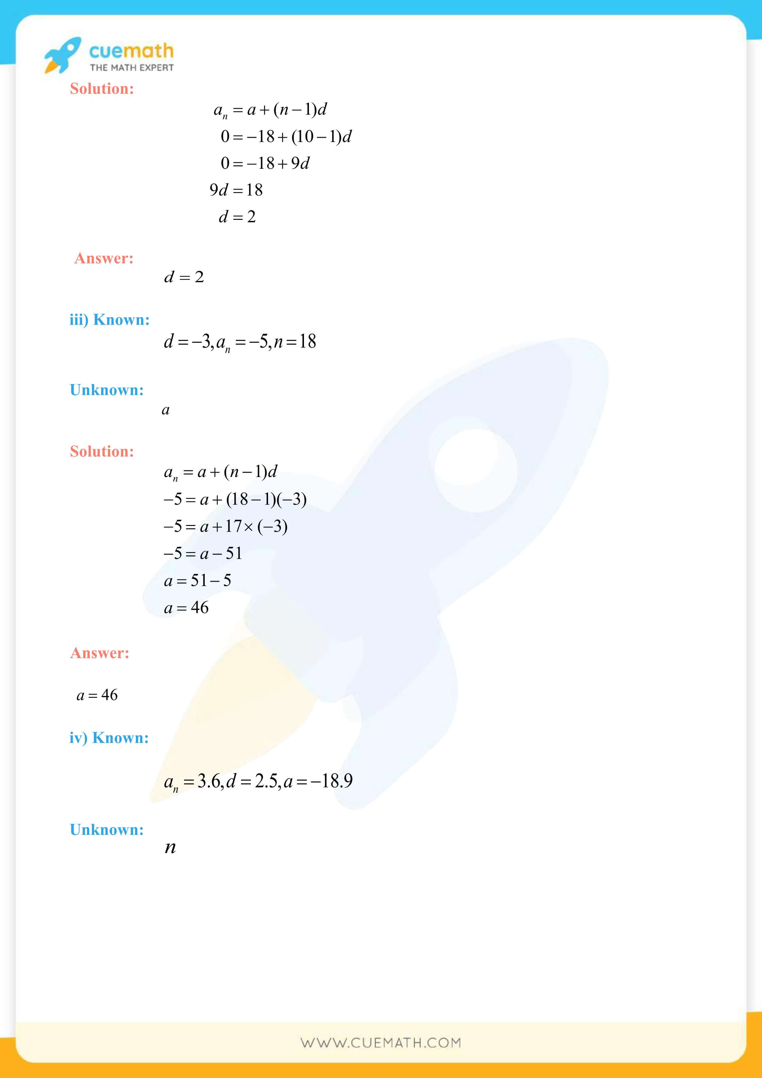NCERT Solutions Class 10 Maths Chapter 5 Arithmetic Progressions 24