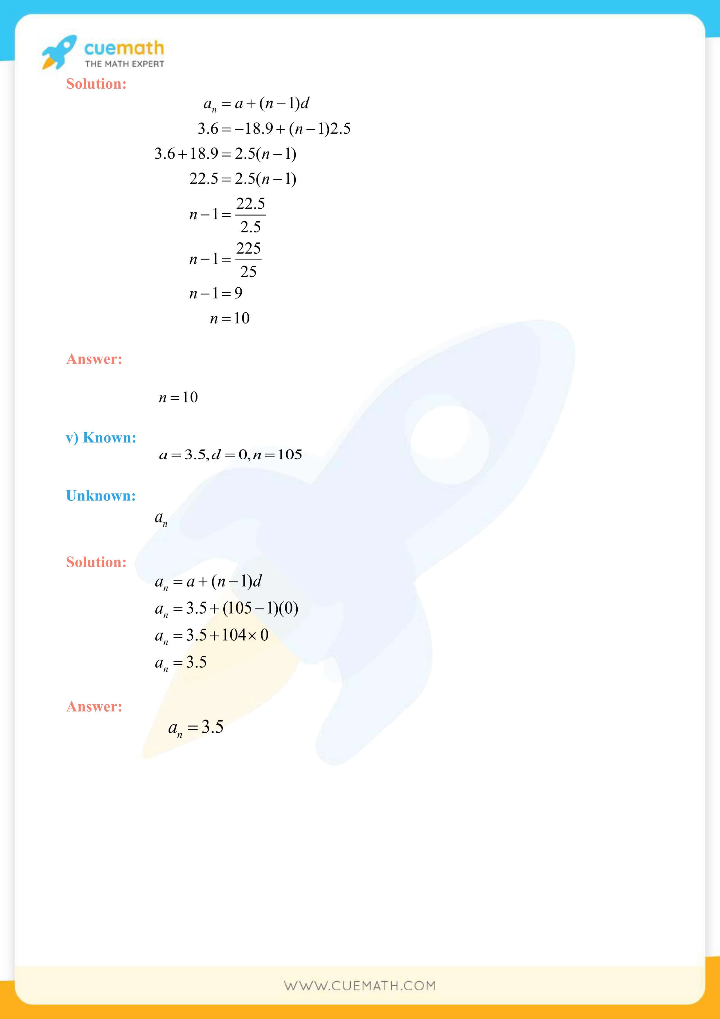 NCERT Solutions Class 10 Maths Chapter 5 Arithmetic Progressions 25