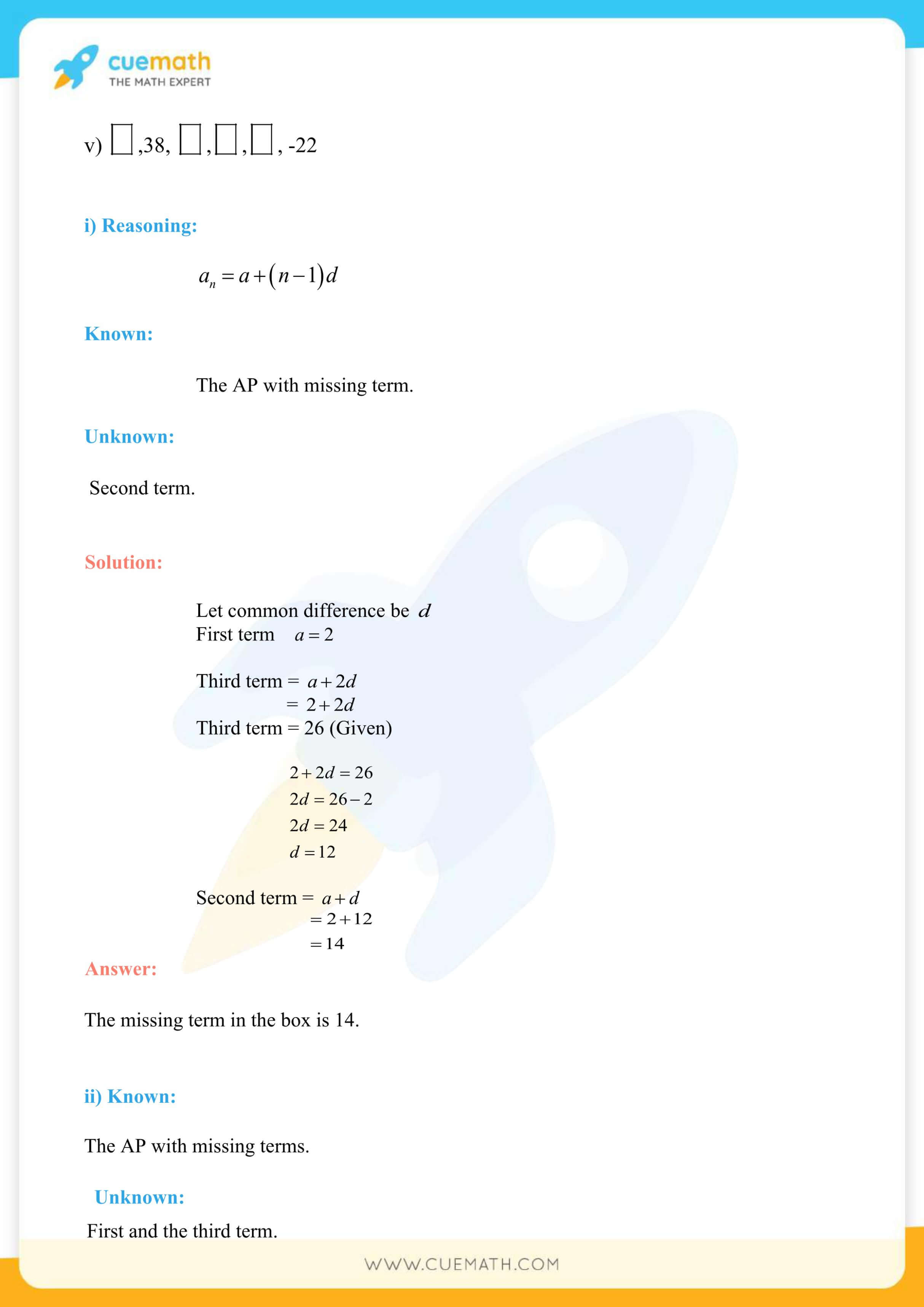 NCERT Solutions Class 10 Maths Chapter 5 Arithmetic Progressions 28