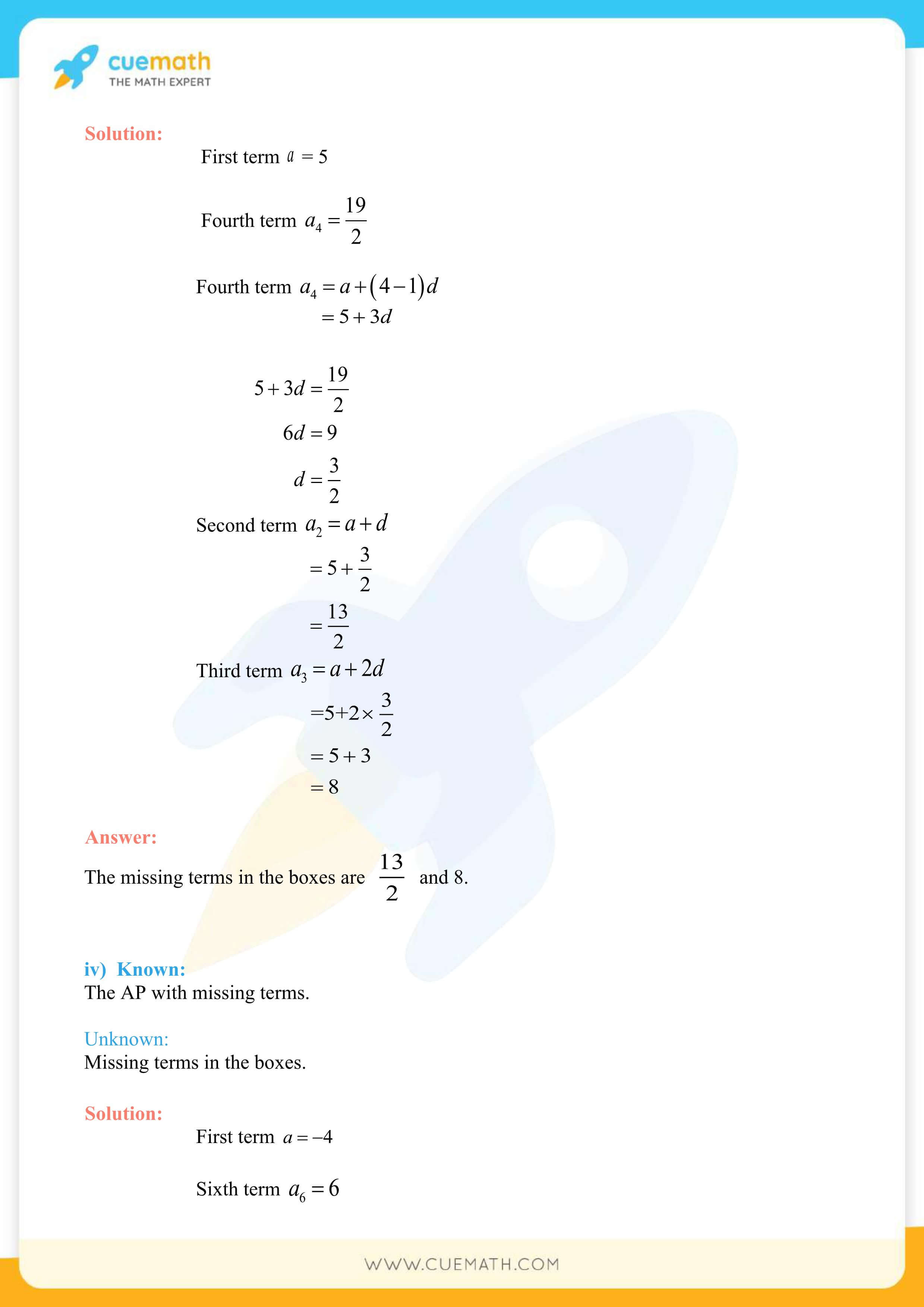 NCERT Solutions Class 10 Maths Chapter 5 Arithmetic Progressions 30
