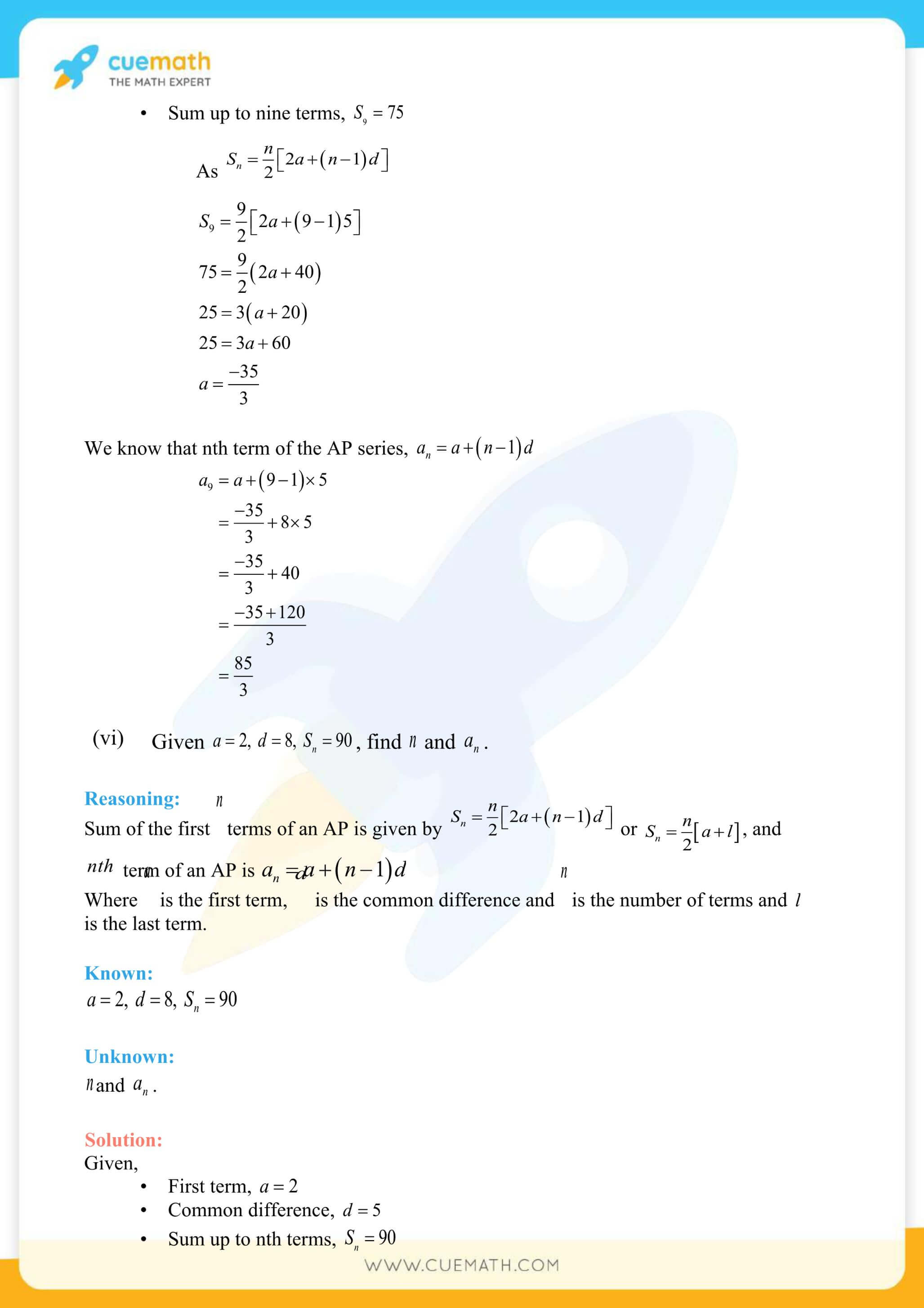 NCERT Solutions Class 10 Maths Chapter 5 Arithmetic Progressions 60