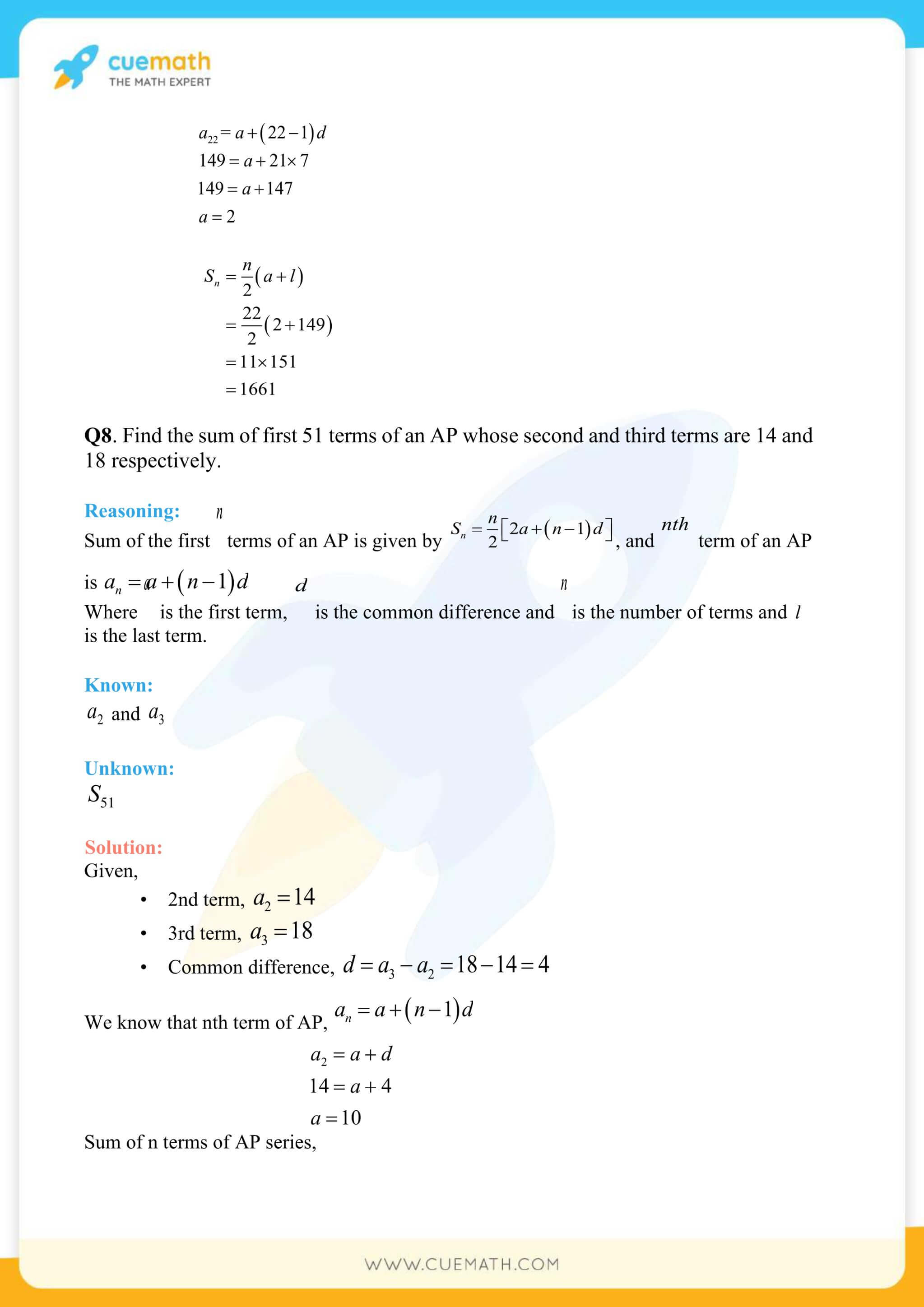 NCERT Solutions Class 10 Maths Chapter 5 Arithmetic Progressions 68