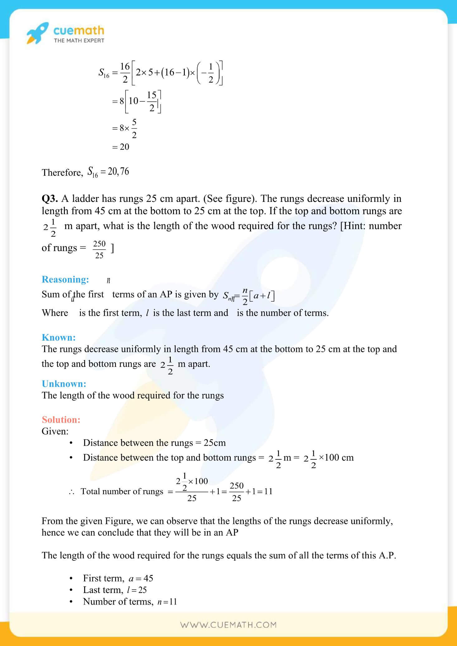 NCERT Solutions Class 10 Maths Chapter 5 Exercise 5.4 87