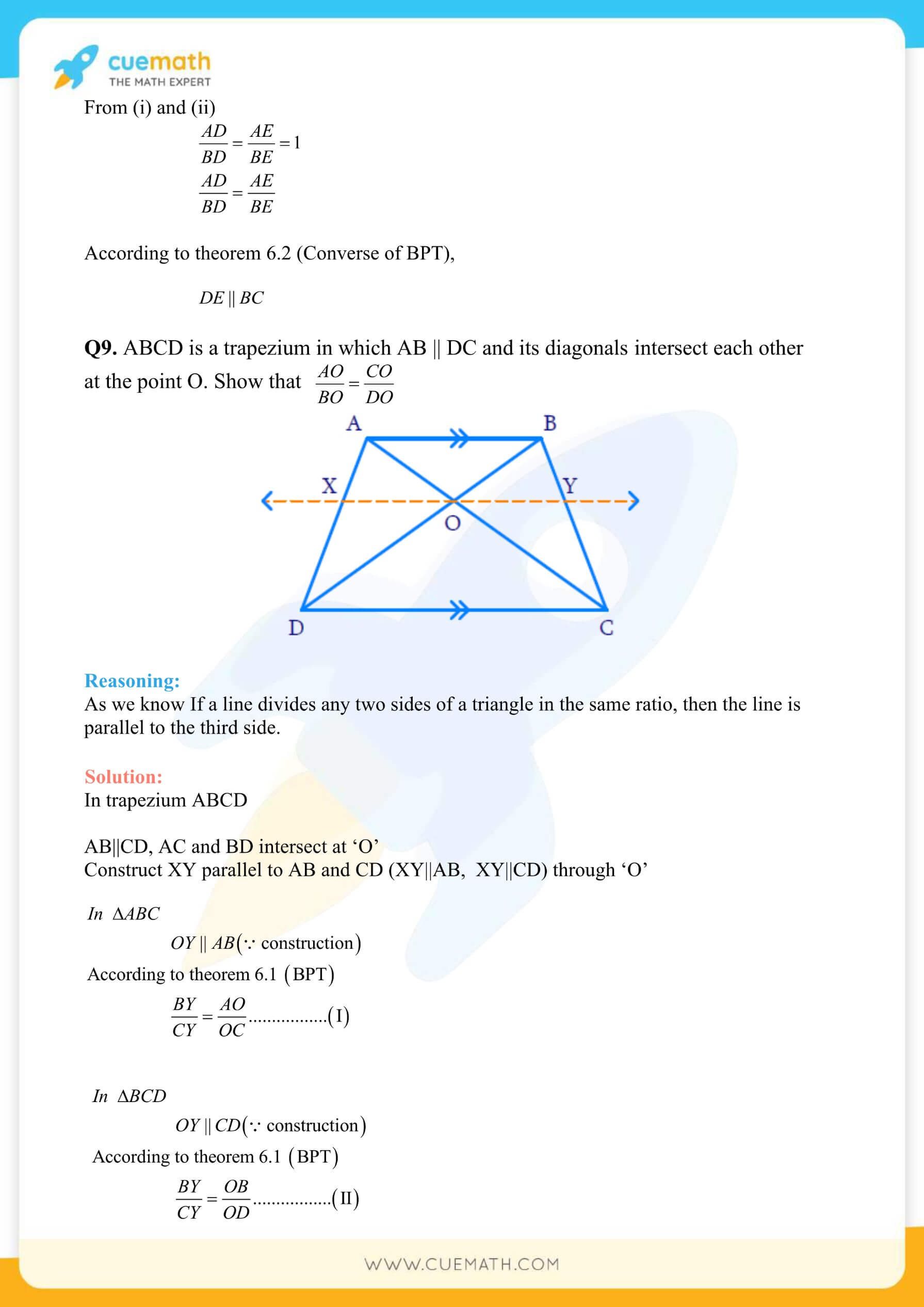 NCERT Solutions Class 10 Maths Chapter 6 Triangles 13