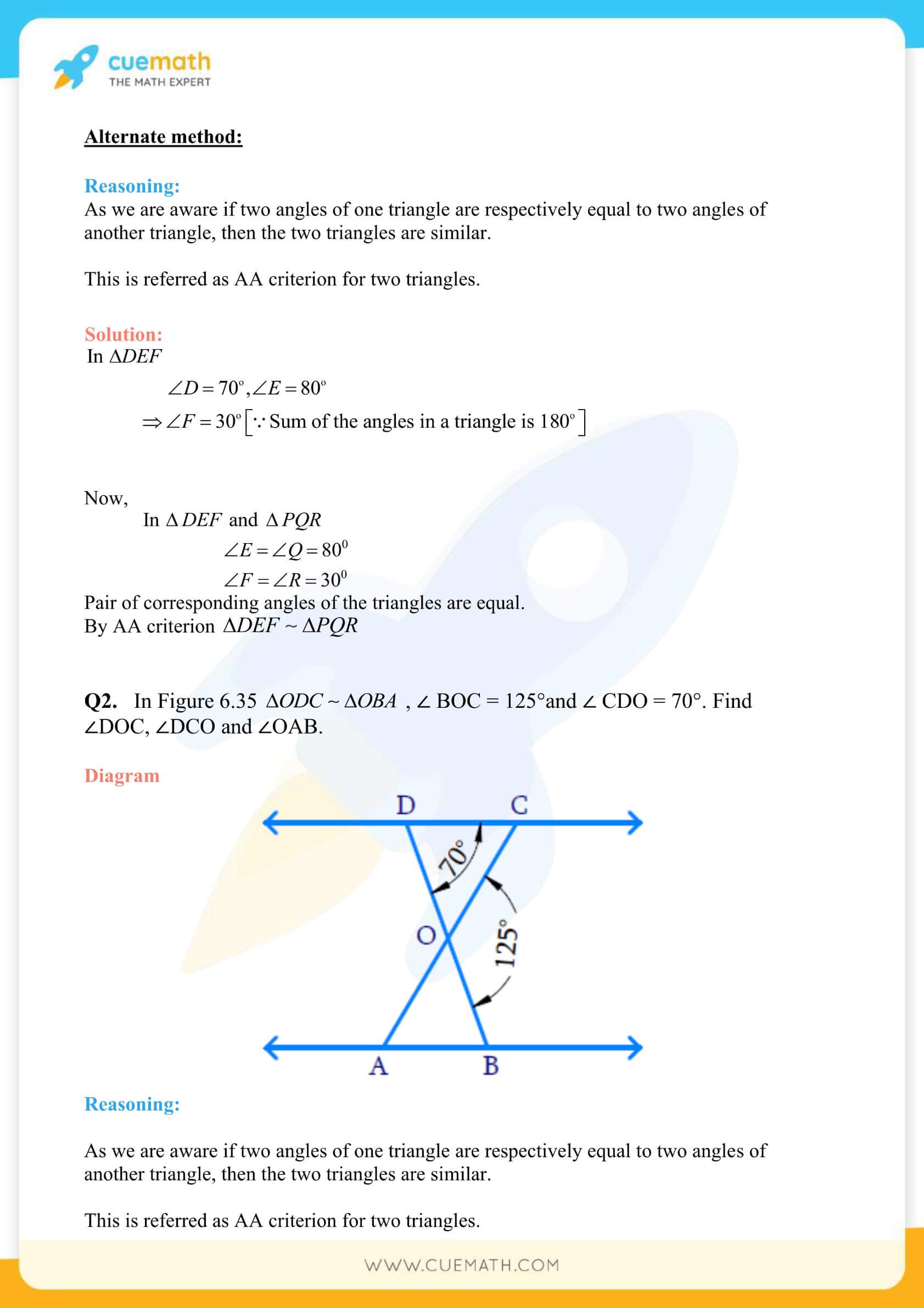 NCERT Solutions Class 10 Maths Chapter 6 Exercise 6.3 21