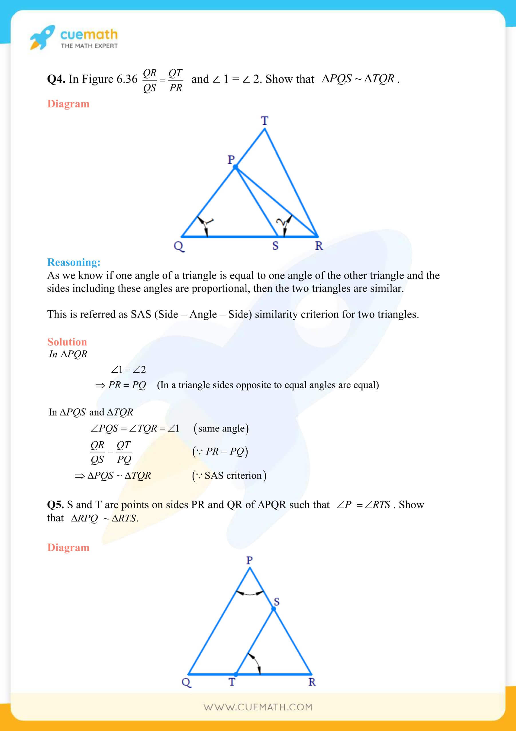 NCERT Solutions Class 10 Maths Chapter 6 Triangles 23