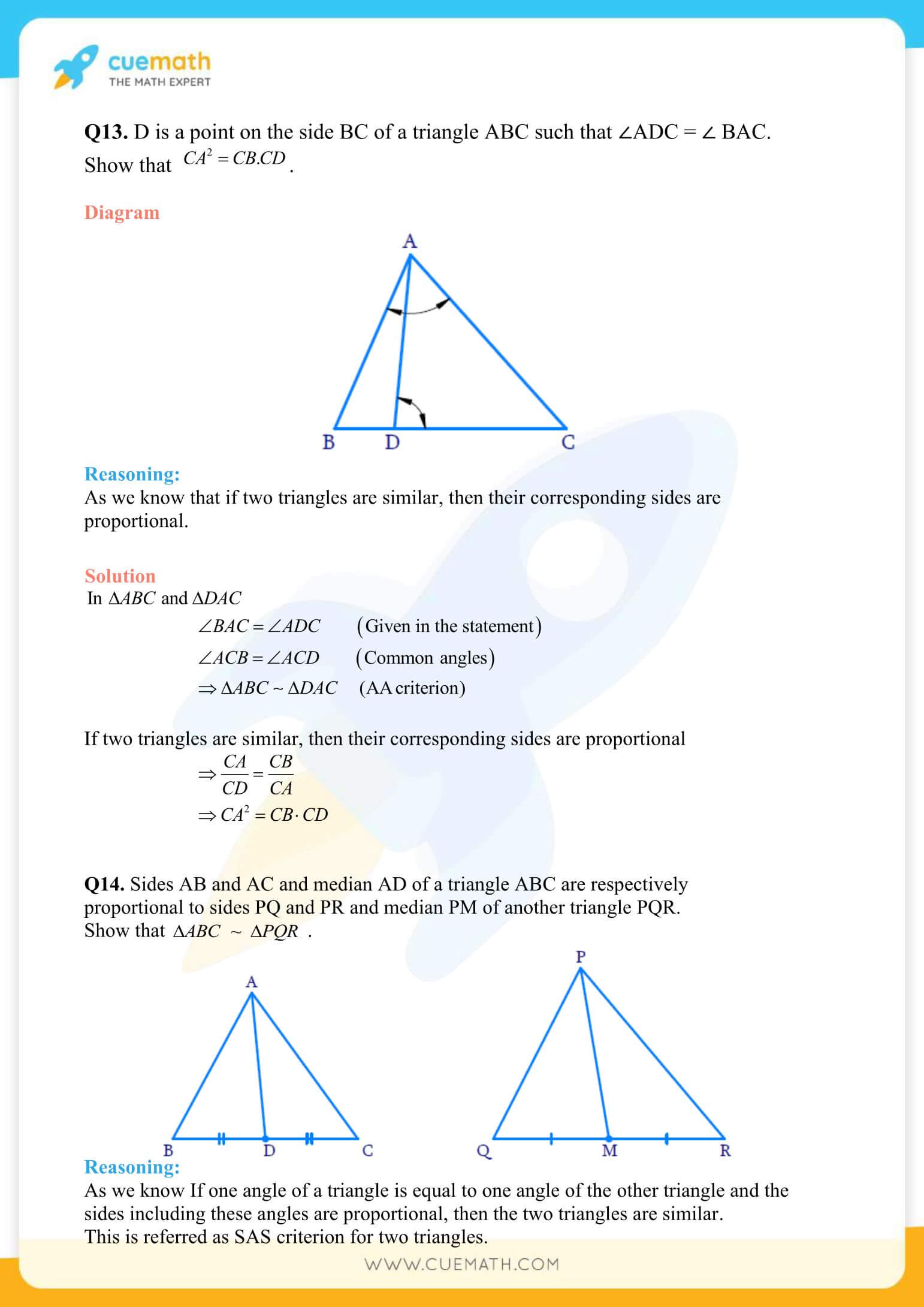 NCERT Solutions Class 10 Maths Chapter 6 Triangles 31