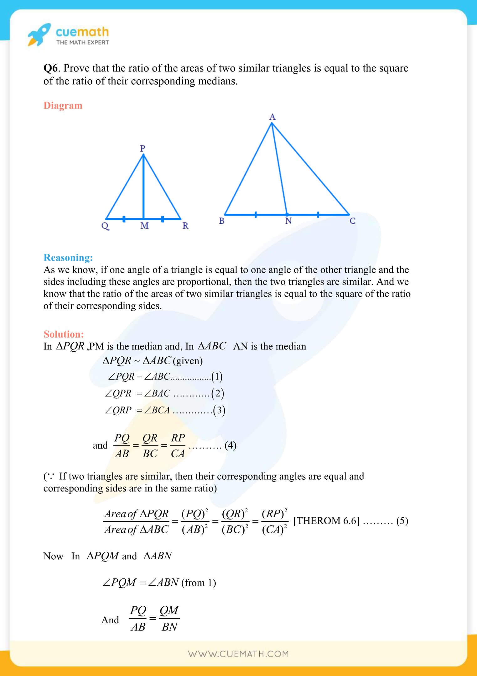 NCERT Solutions Class 10 Maths Chapter 6 Triangles 43